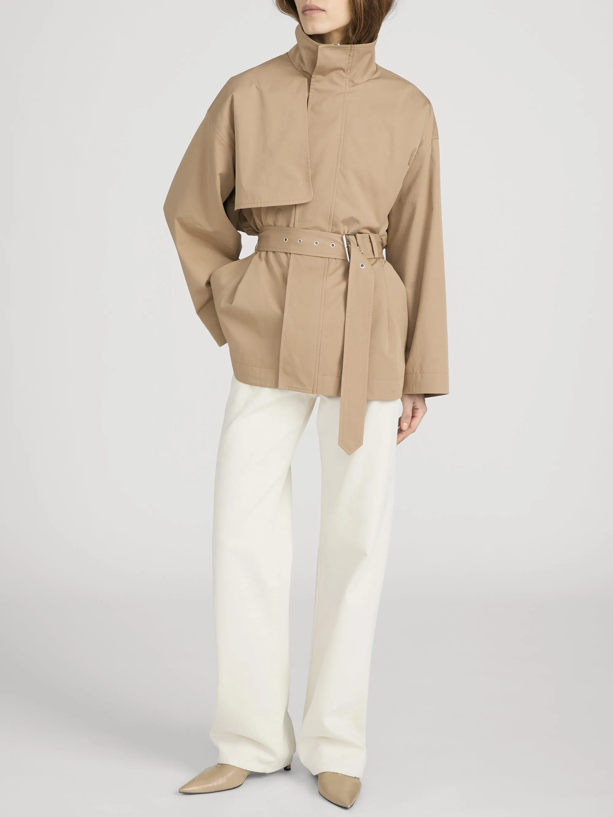 The Short Field Trench -- Khaki sold by Frame Denim product image thumbnail 2