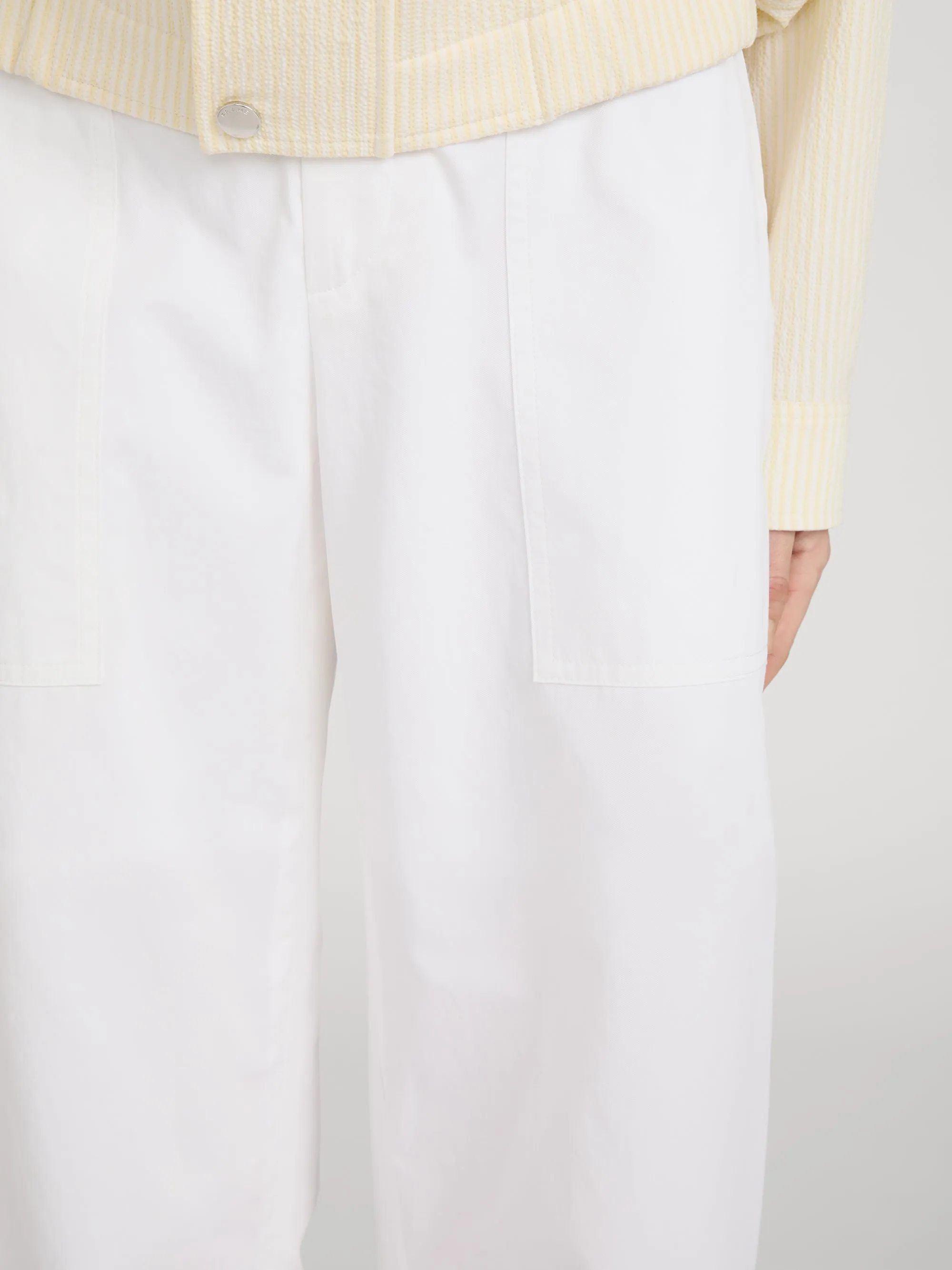 The Editor Pant -- White sold by Frame Denim product image thumbnail 5