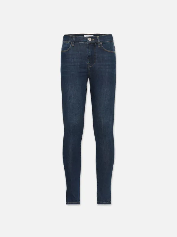 Le High Skinny Outseam Slit -- Majesty sold by Frame Denim