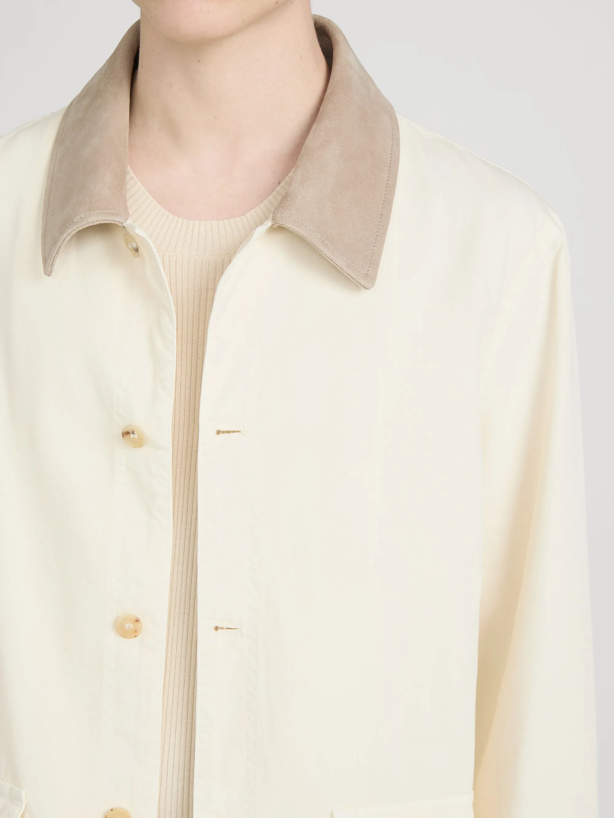 Canvas Jacket -- Off White sold by Frame Denim product image thumbnail 4