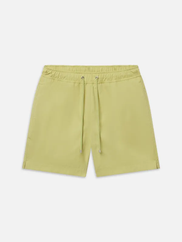 Nylon Lined Short -- Pistachio made by Frame Denim