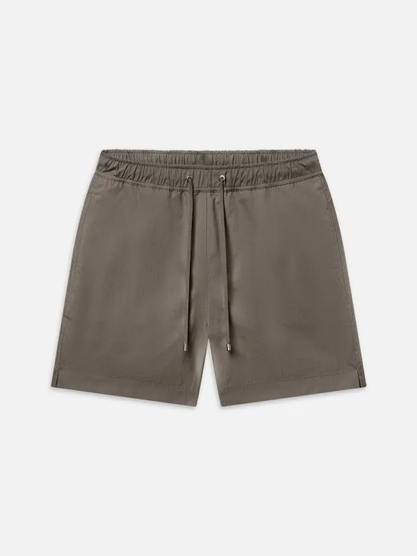Nylon Lined Short -- Grey made by Frame Denim