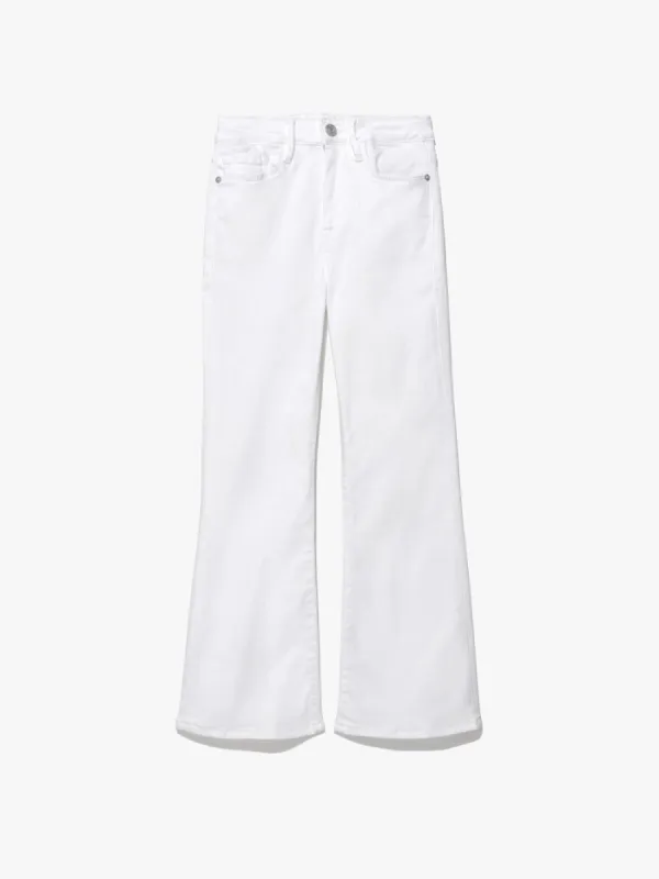 Le One Crop Mini Boot -- Blanc sold by Frame Denim