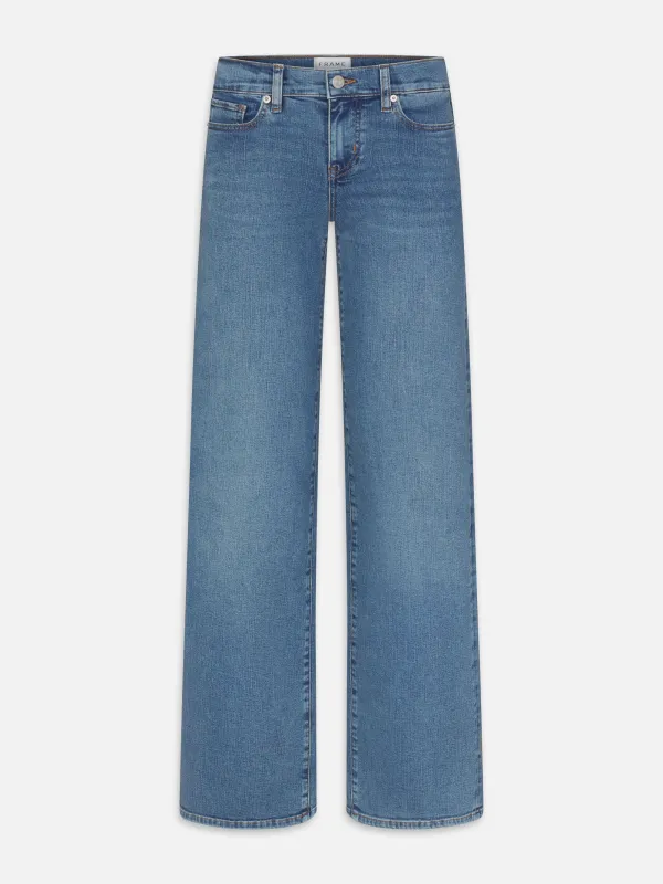 Low Rise Le Slim Palazzo -- Gossamer made by Frame Denim