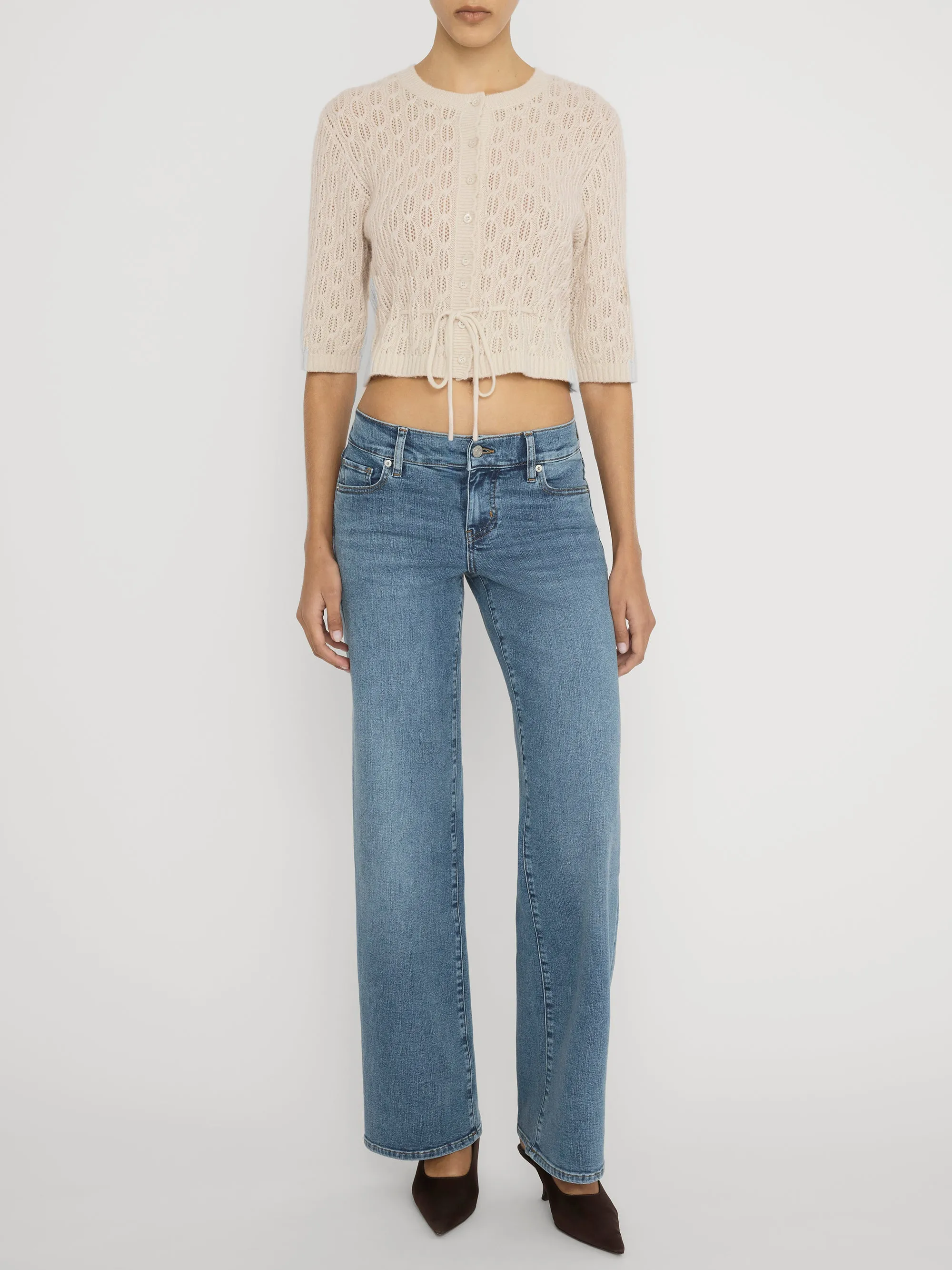 Low Rise Le Slim Palazzo -- Gossamer sold by Frame Denim product image thumbnail 2