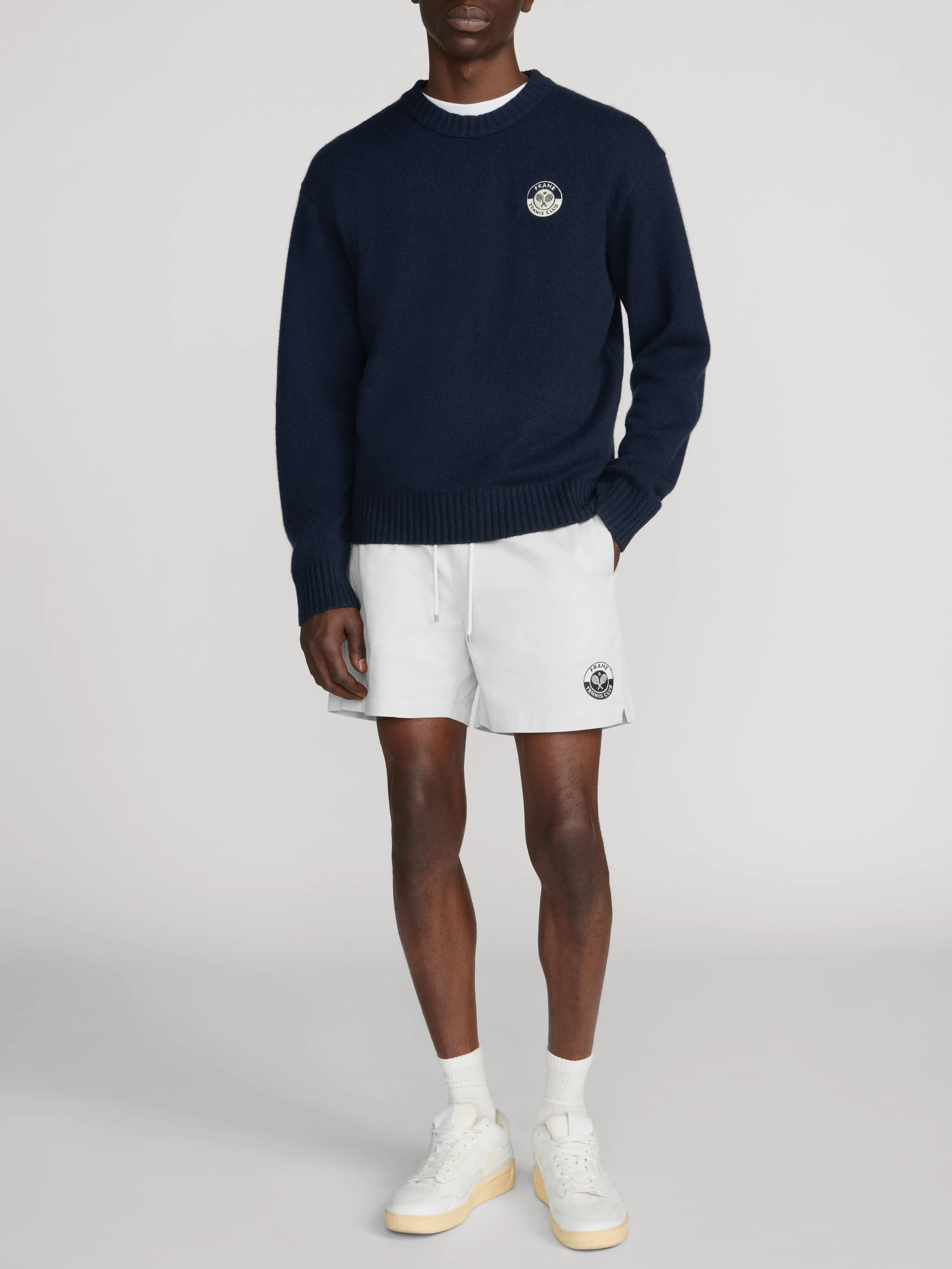 Cashmere Sweater -- Navy sold by Frame Denim product image thumbnail 2