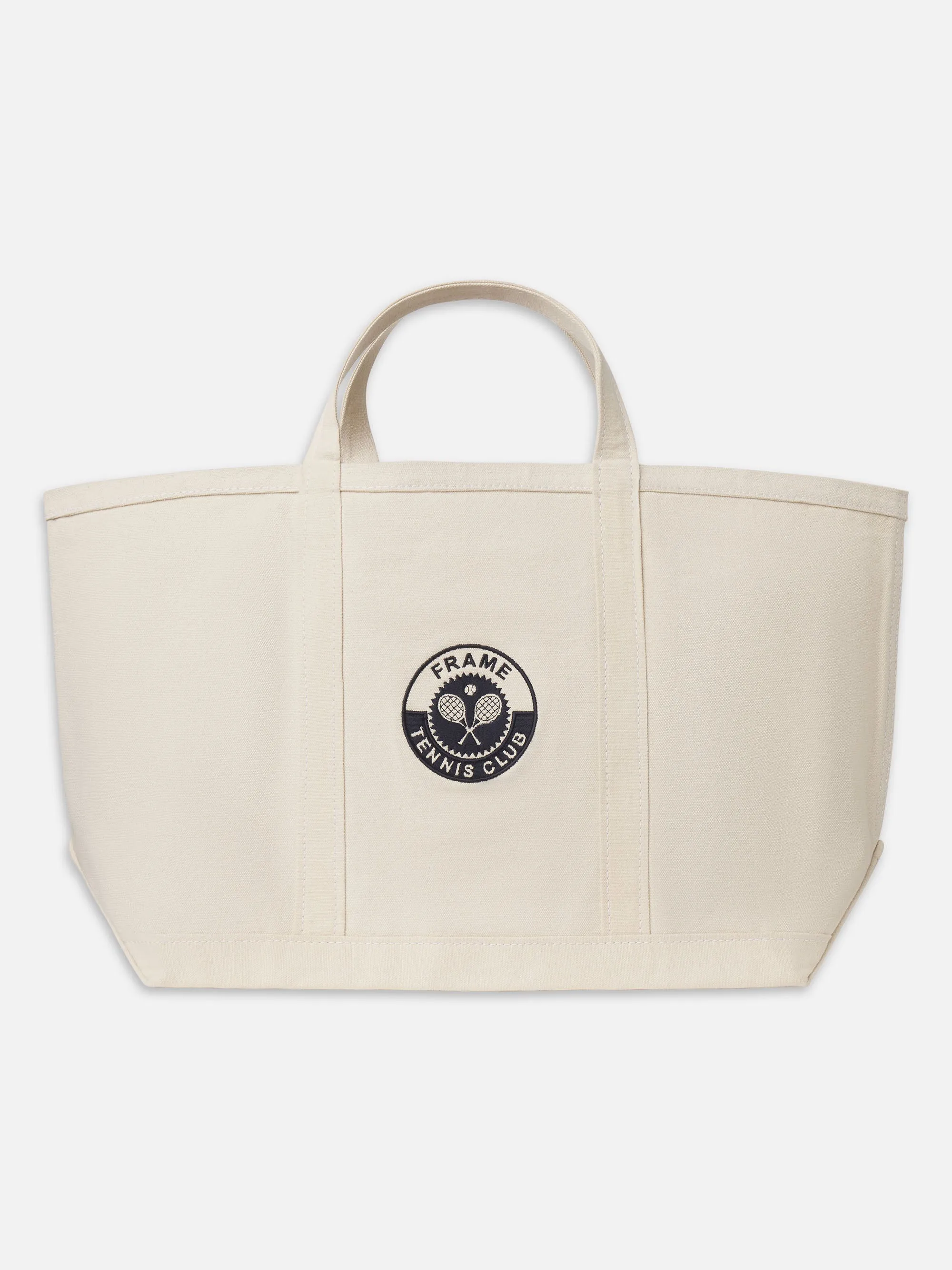 Tennis Tote Bag -- Cream sold by Frame Denim