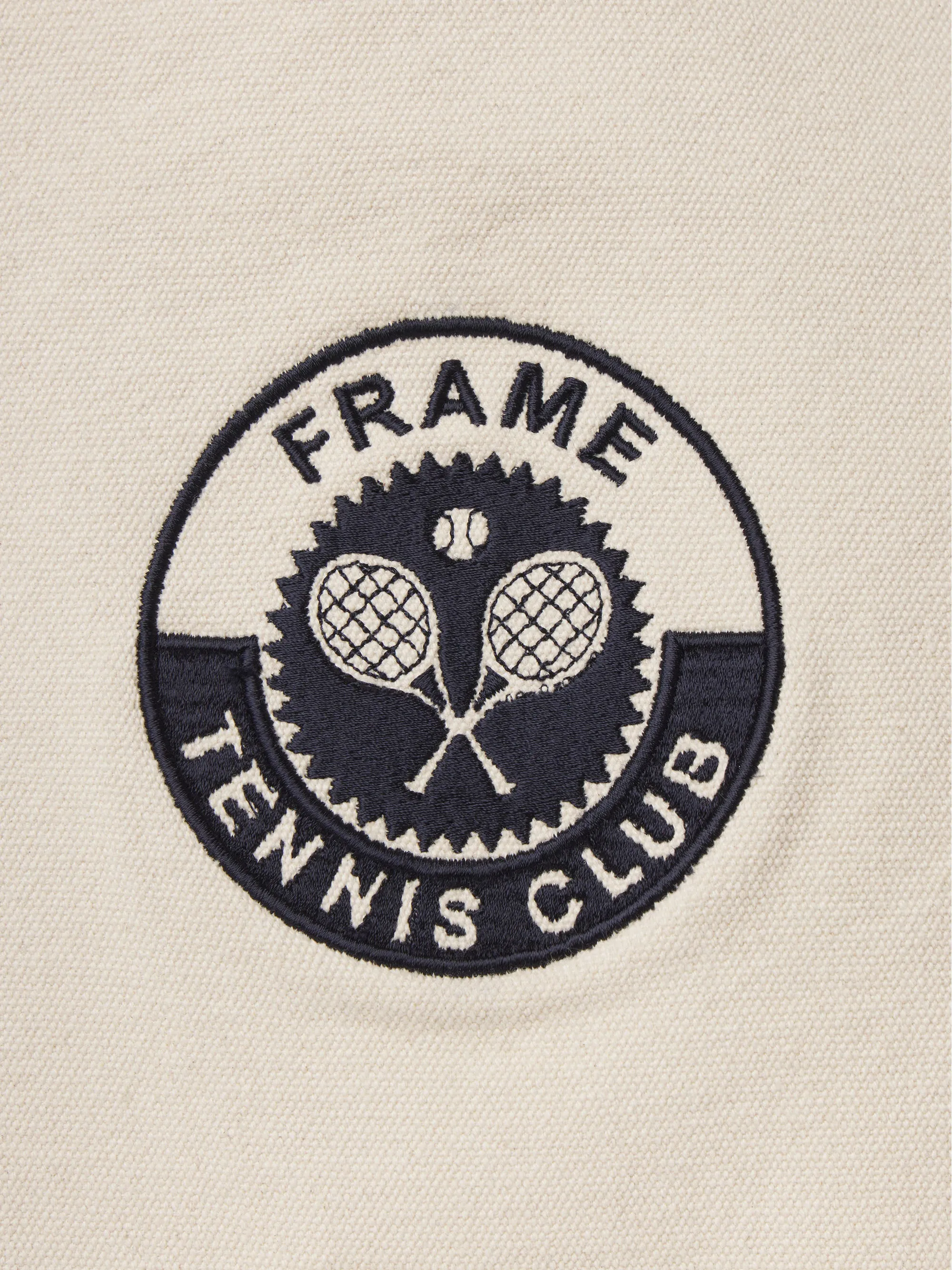 Tennis Tote Bag -- Cream sold by Frame Denim product image thumbnail 3