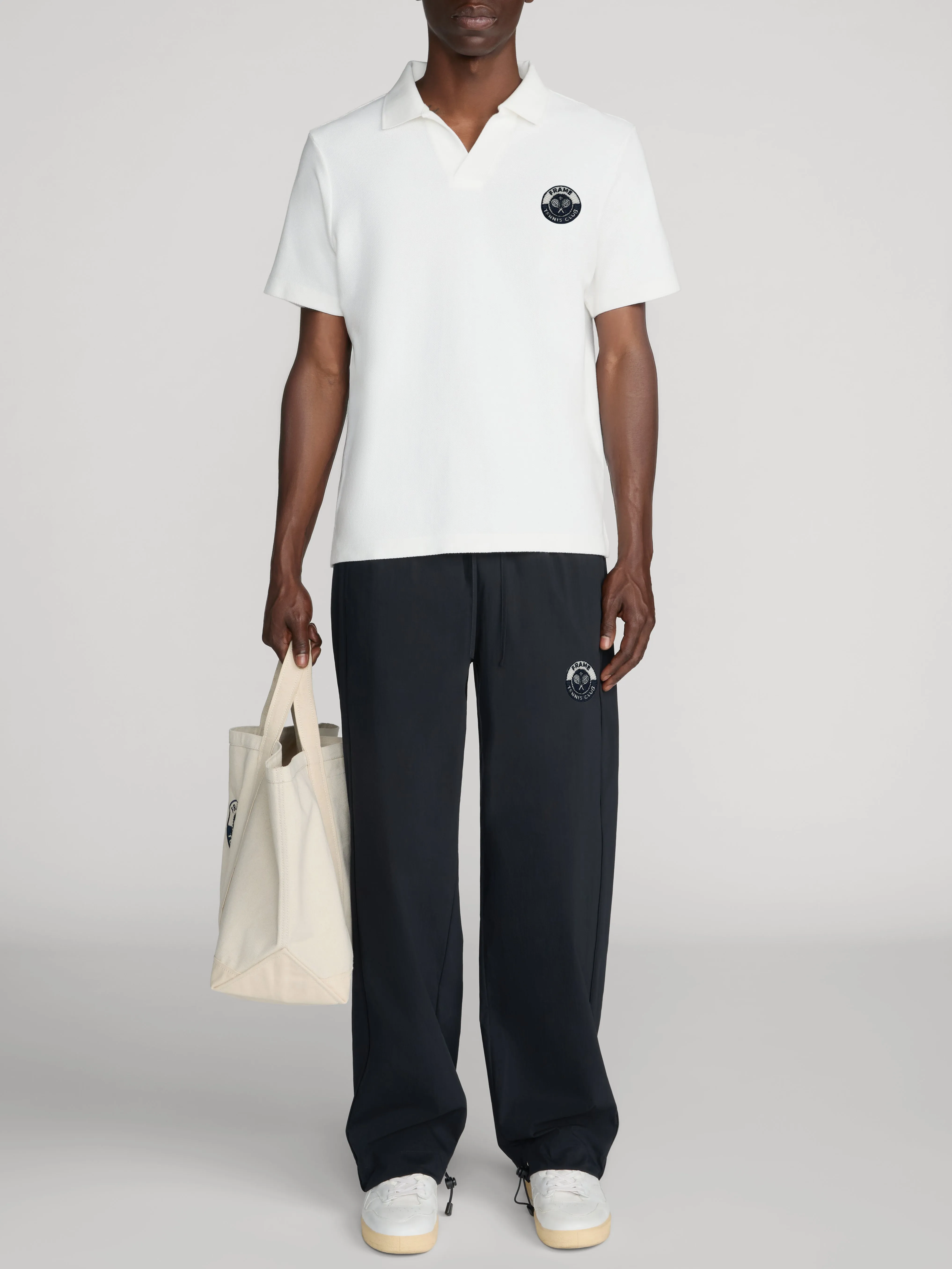 Polo Shirt -- Cream sold by Frame Denim product image thumbnail 2