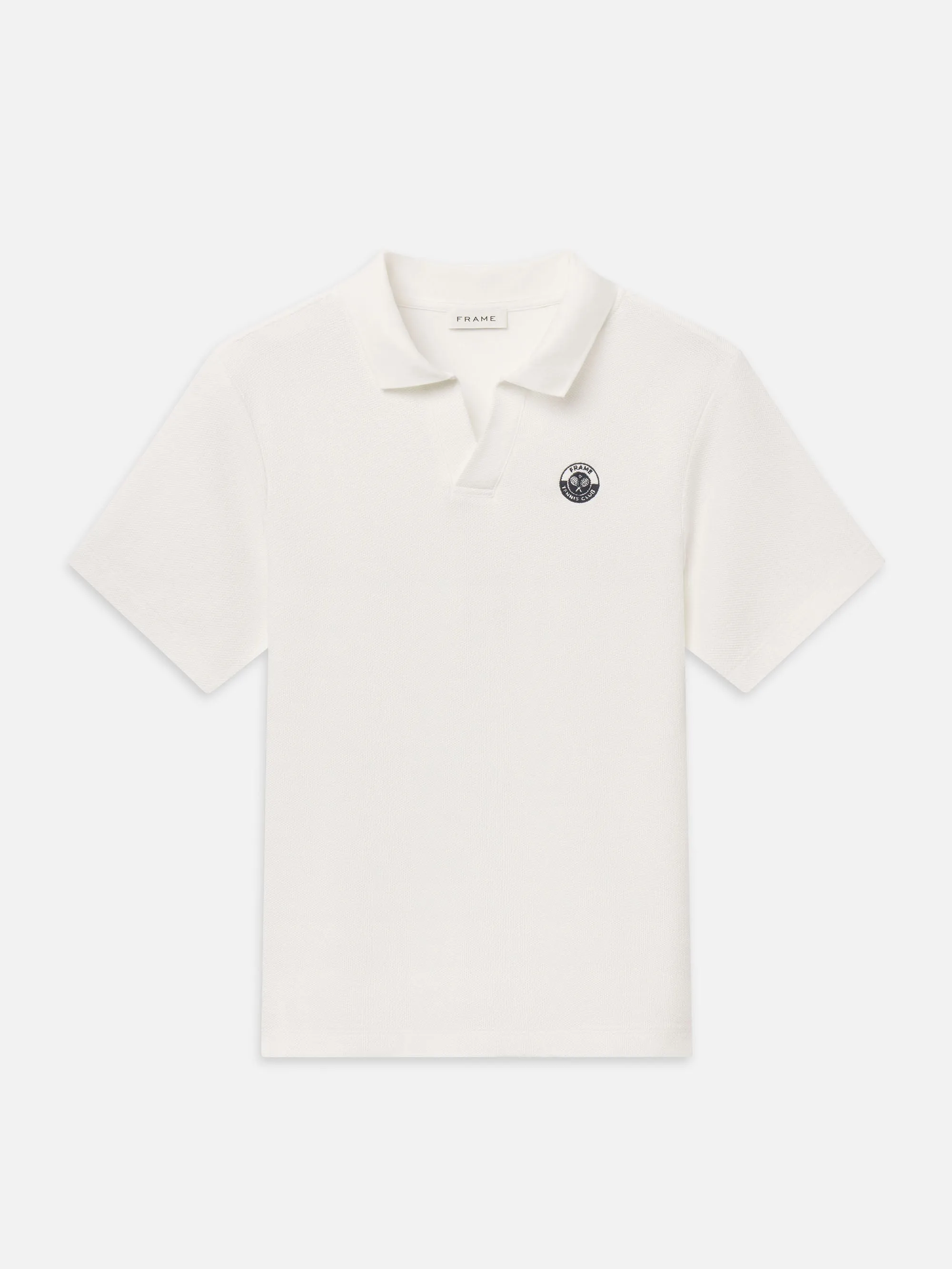 Polo Shirt -- Cream sold by Frame Denim