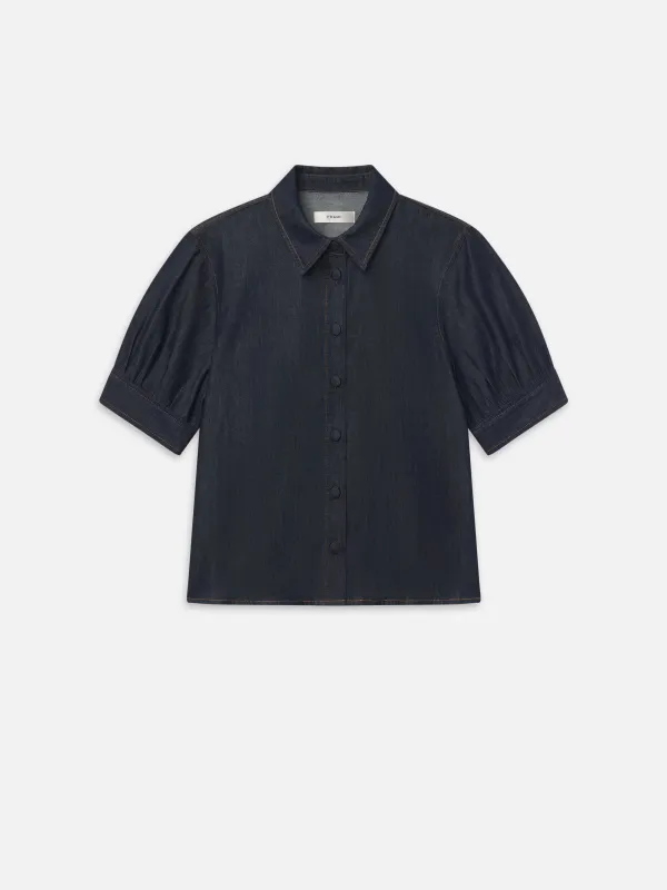 The Poise Top -- Rinse made by Frame Denim
