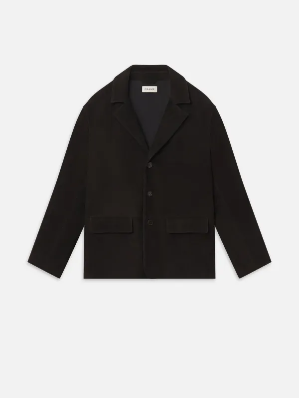 Suede Blazer made by Frame Denim