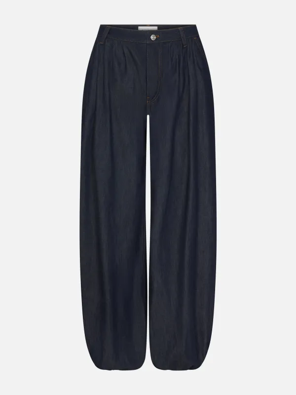 The Denim Balloon Pant -- Rinse made by Frame Denim