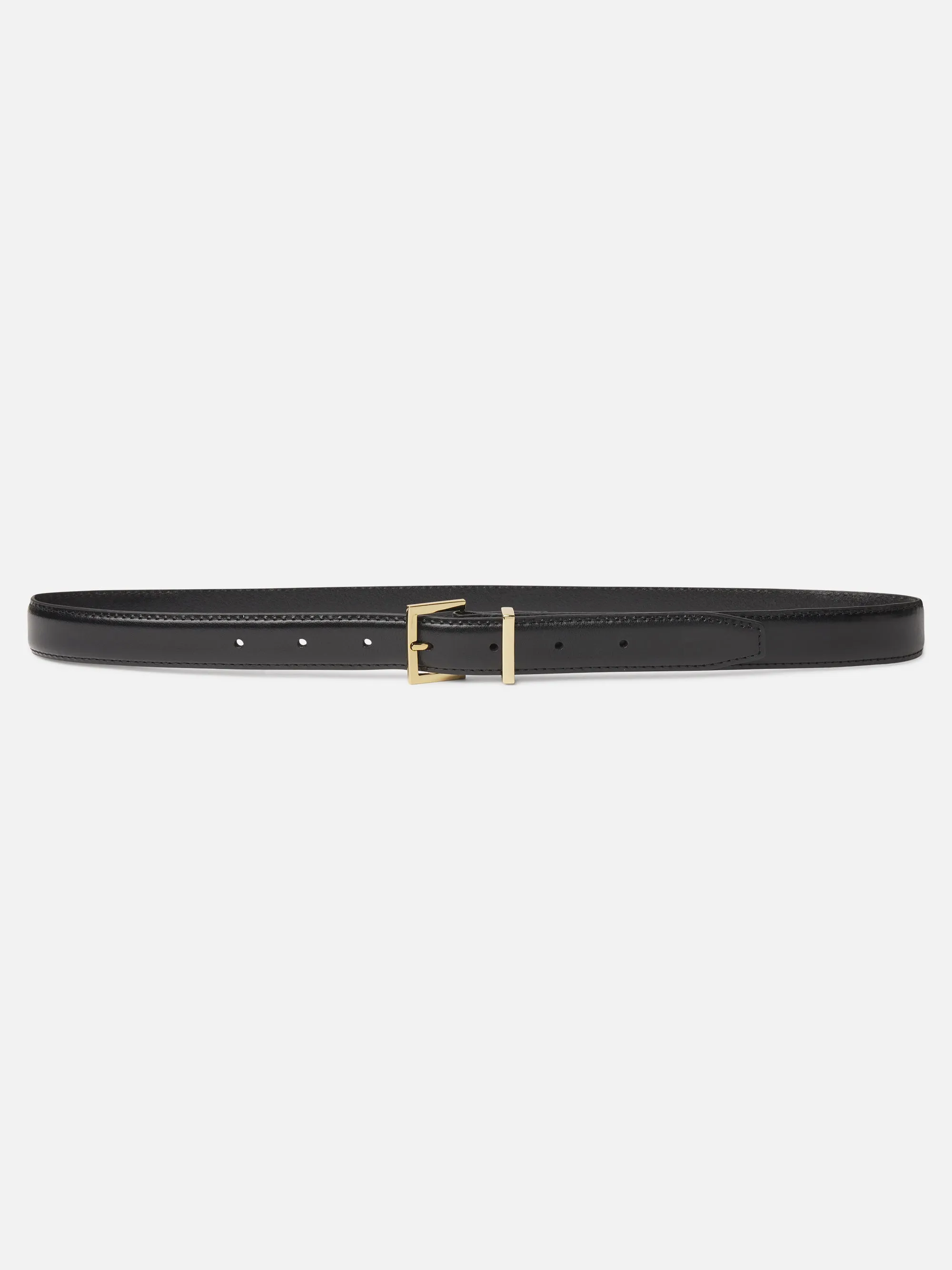 The Square Buckle Belt -- Black sold by Frame Denim