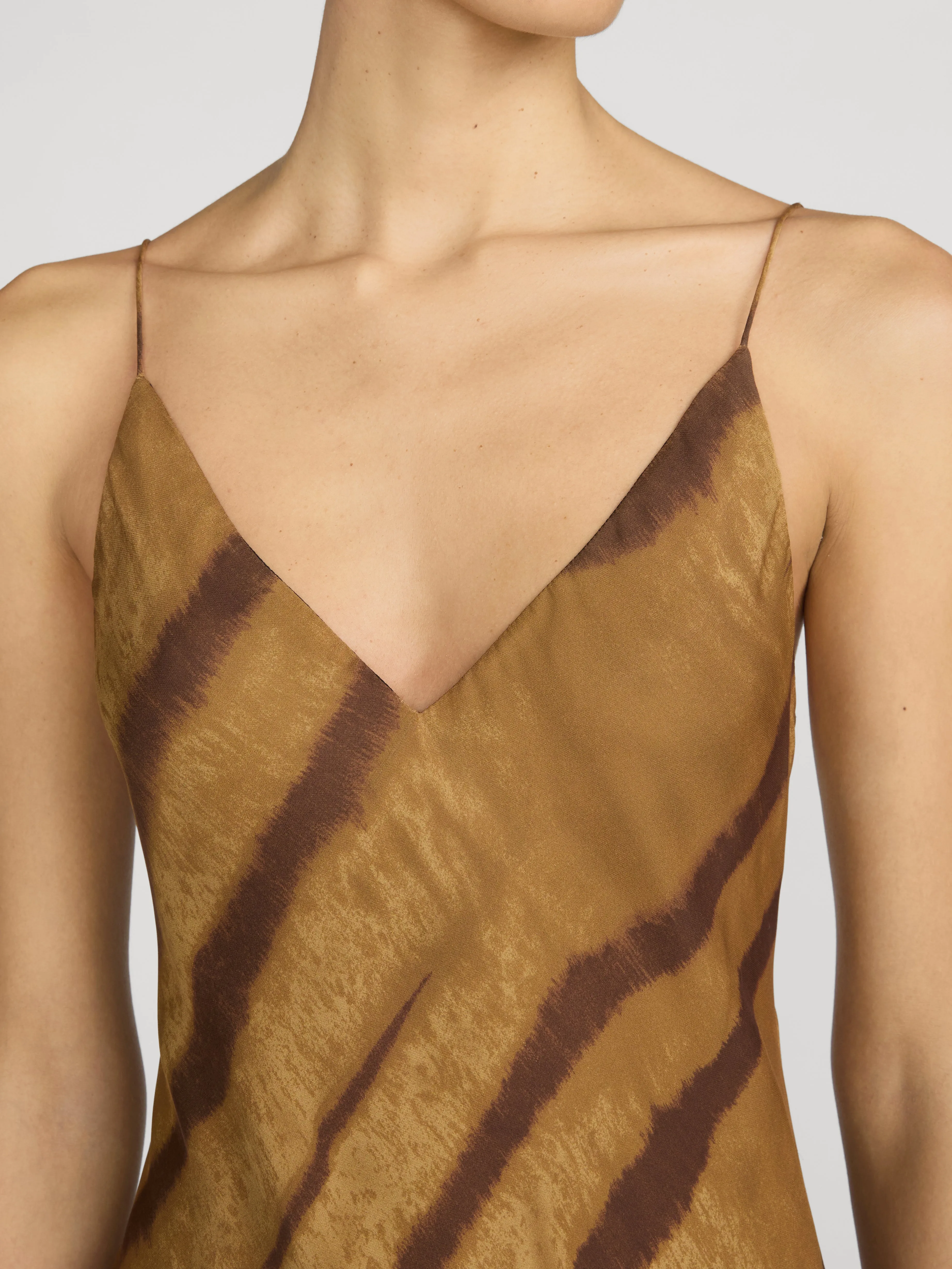 The Slip Dress -- Light Tiger Multi sold by Frame Denim product image thumbnail 4