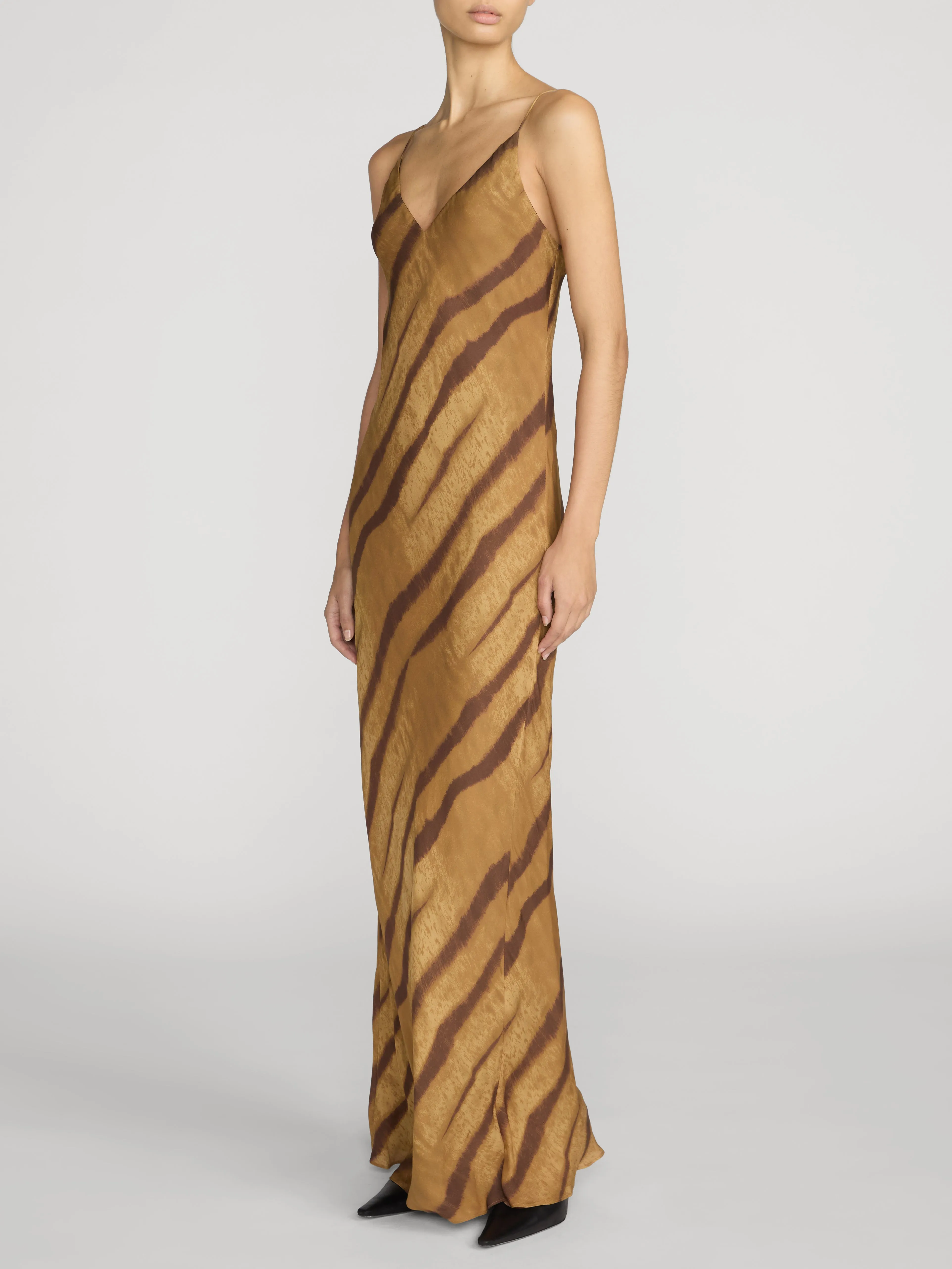 The Slip Dress -- Light Tiger Multi sold by Frame Denim product image thumbnail 3