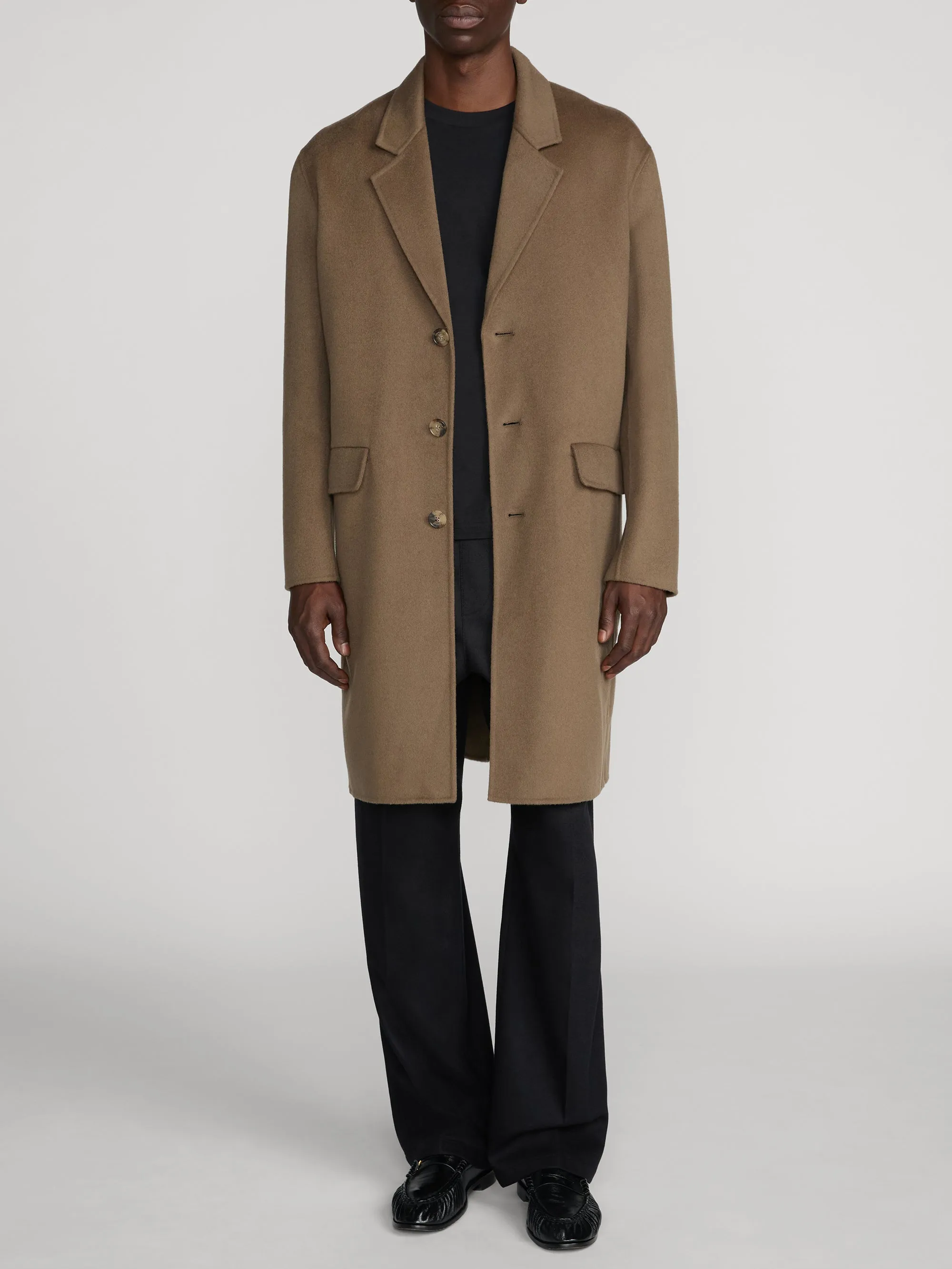 Double Face Wool Overcoat -- Soft Taupe sold by Frame Denim product image thumbnail 2