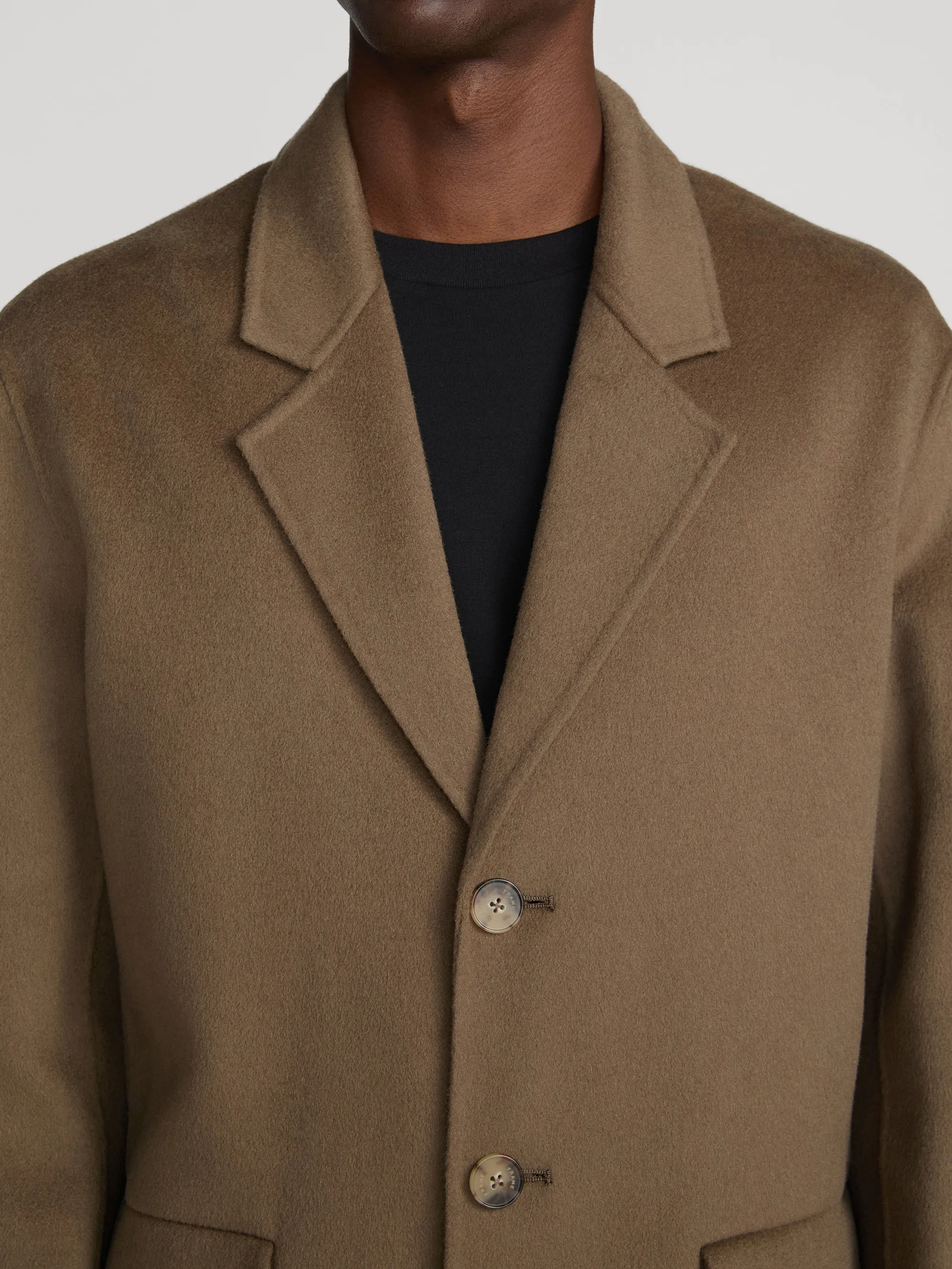 Double Face Wool Overcoat -- Soft Taupe sold by Frame Denim product image thumbnail 4