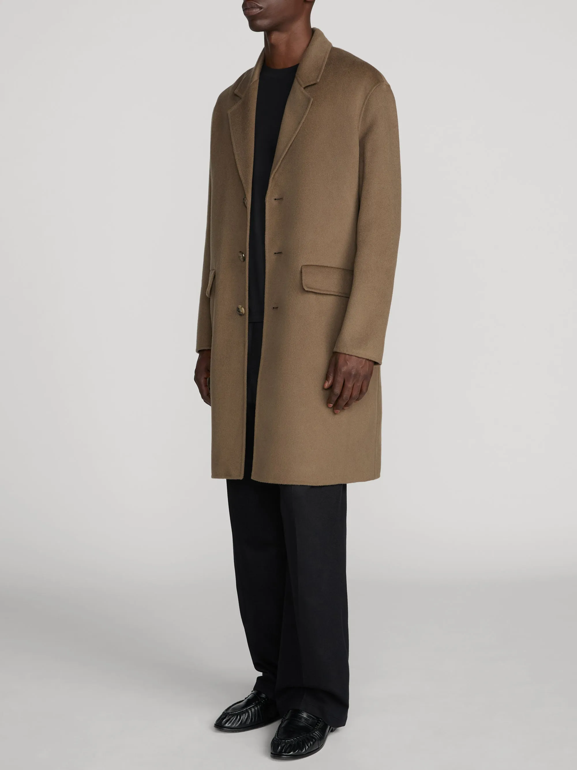 Double Face Wool Overcoat -- Soft Taupe sold by Frame Denim product image thumbnail 3
