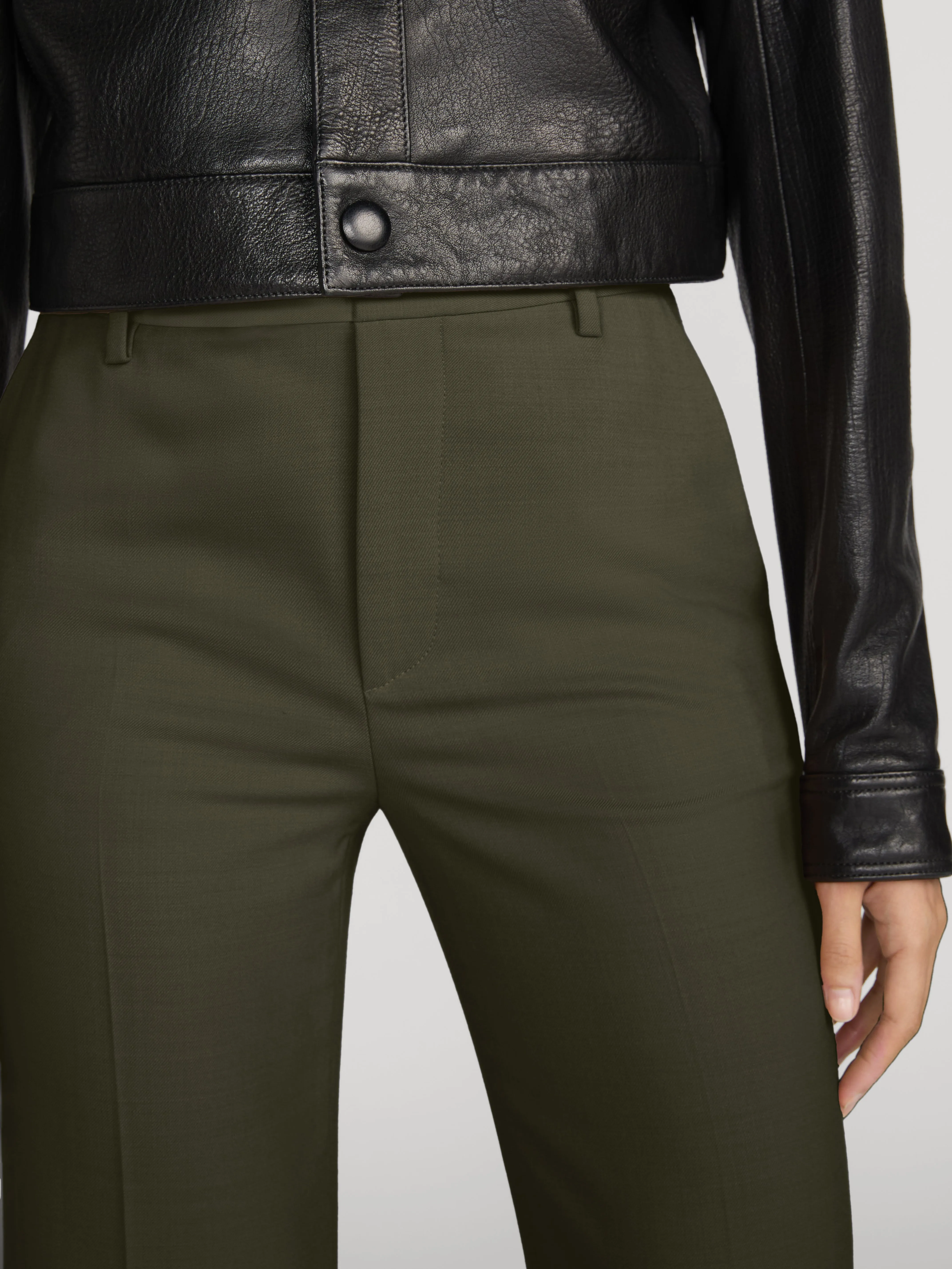 The Swing Trouser -- Military Green sold by Frame Denim product image thumbnail 5