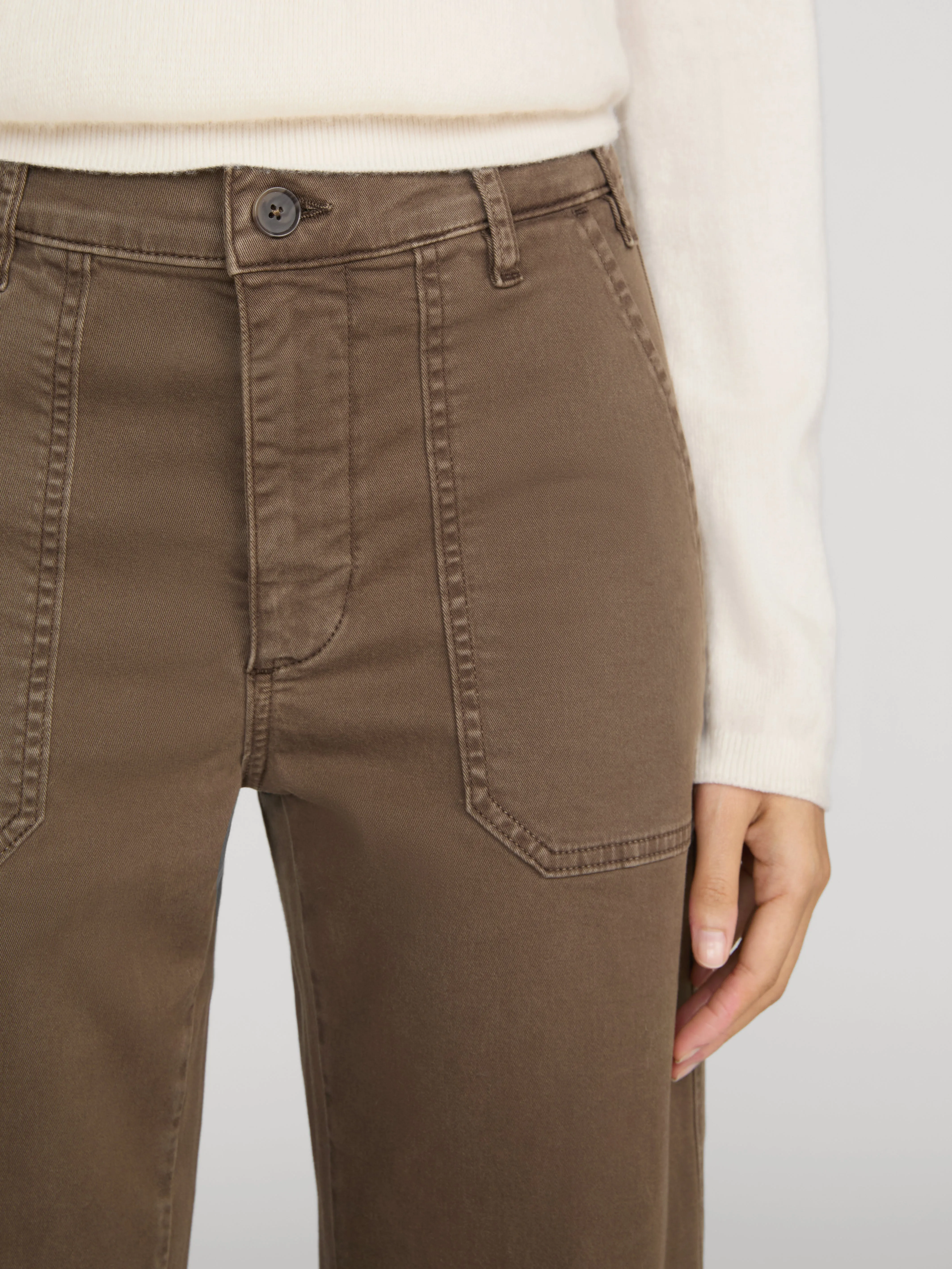 The Ranger Pant -- Deep Olive sold by Frame Denim product image thumbnail 5