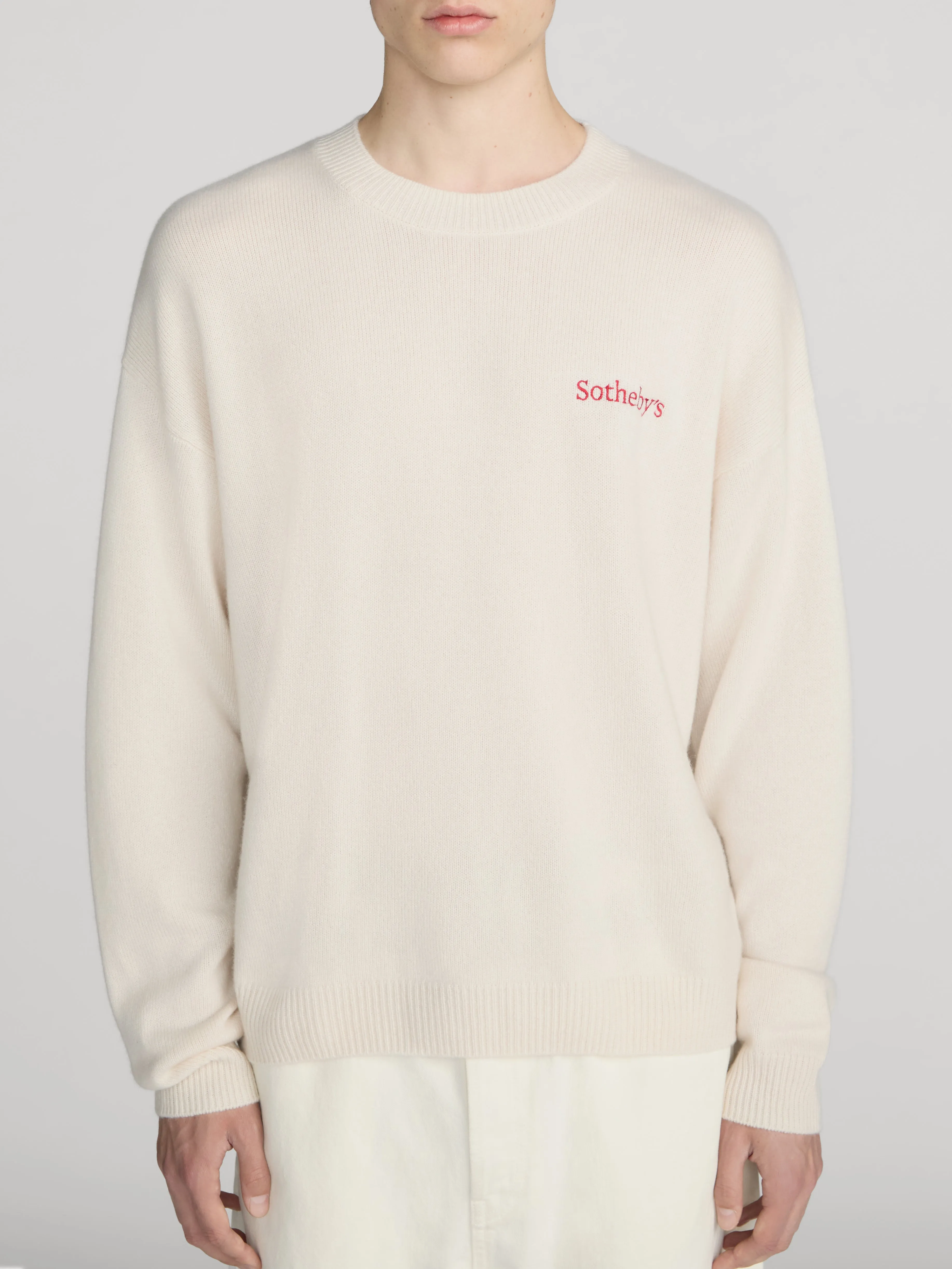 Sotheby's Cashmere Sweater -- Cream sold by Frame Denim product image thumbnail 3