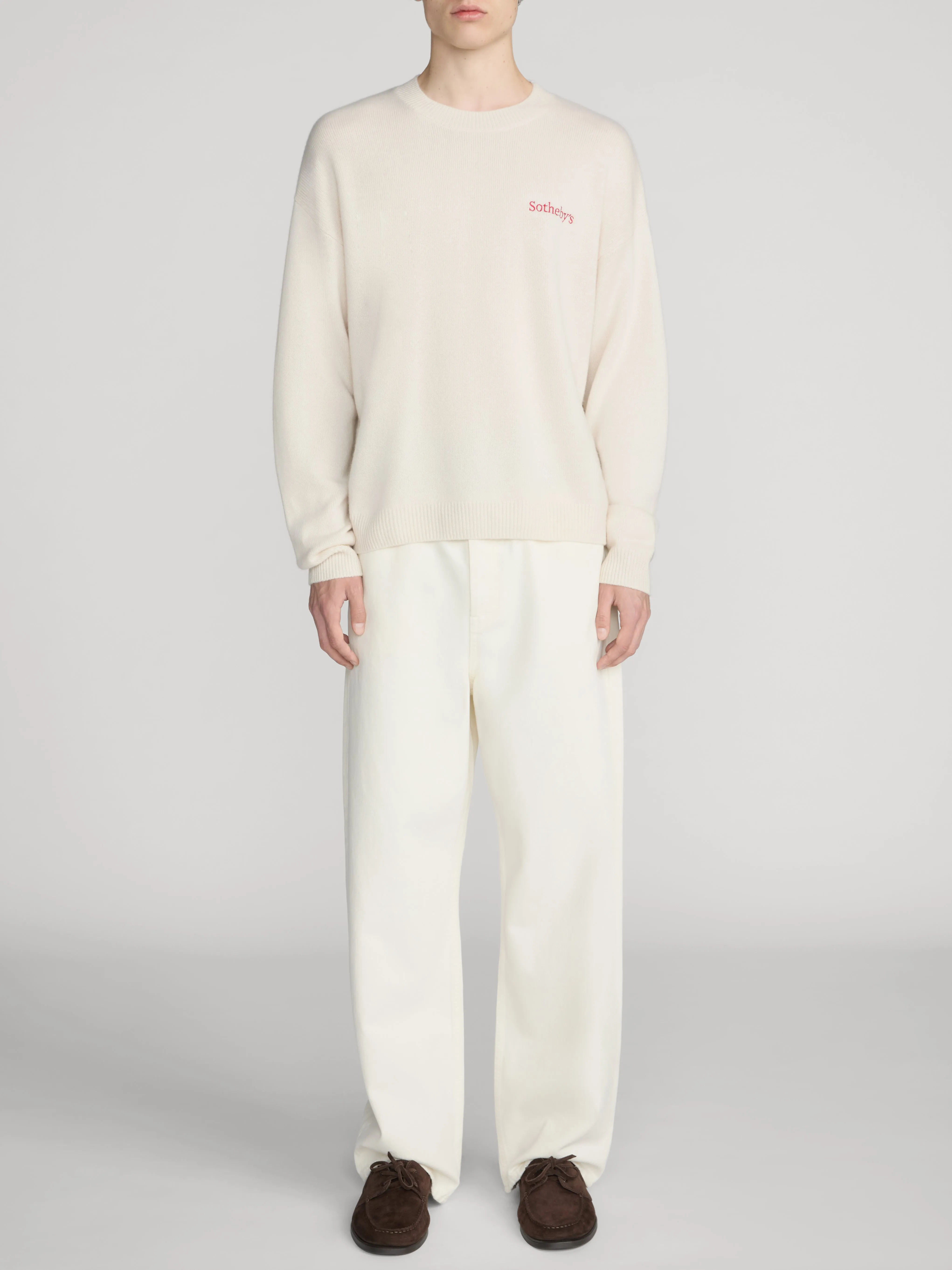 Sotheby's Cashmere Sweater -- Cream sold by Frame Denim product image thumbnail 2