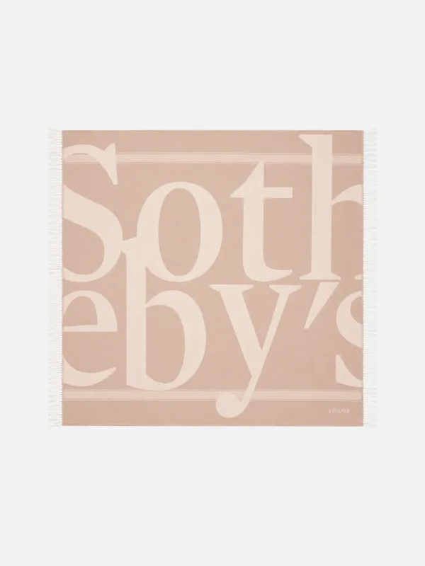 Sotheby's Blanket -- Cream Multi made by Frame Denim
