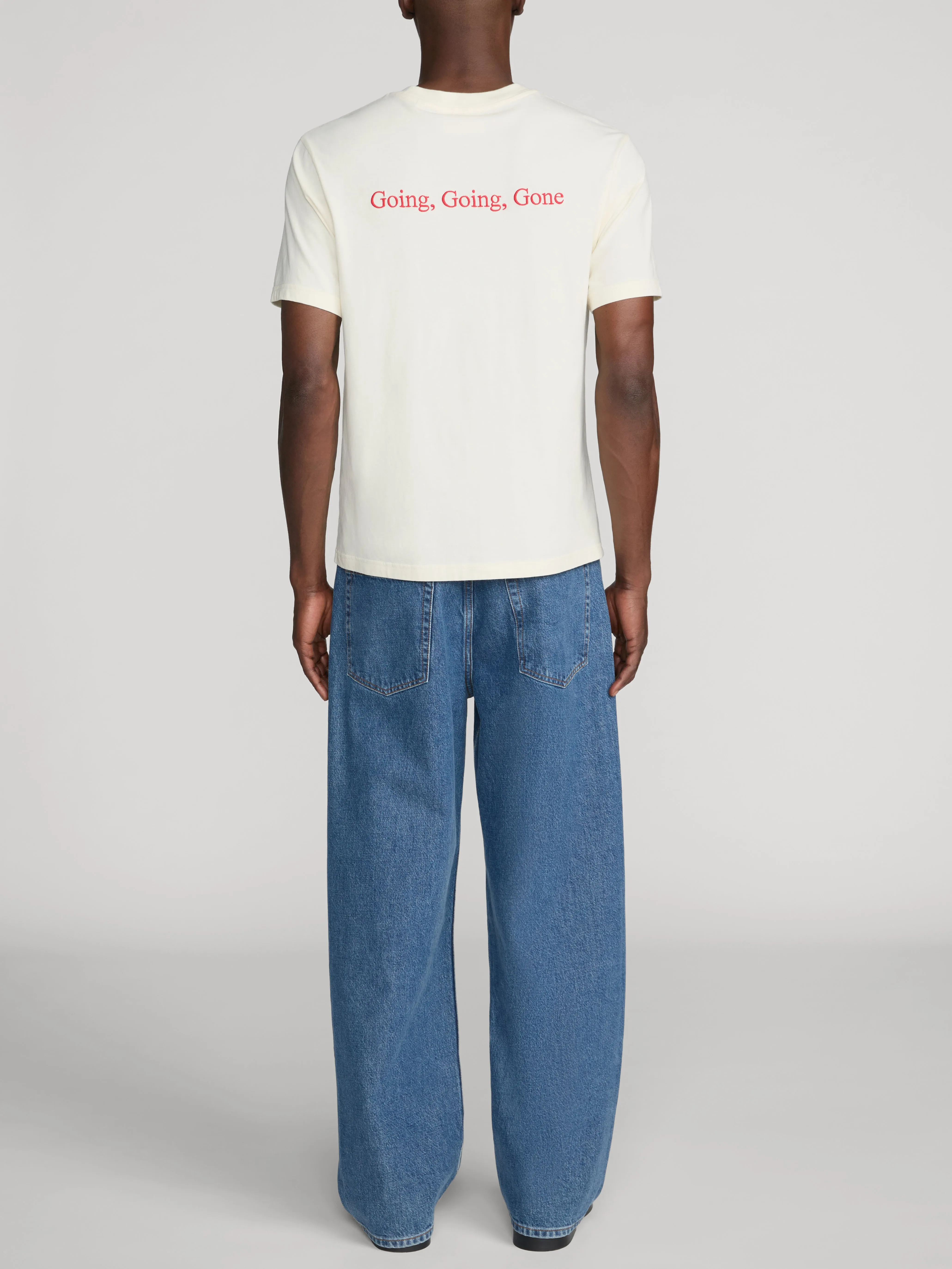 Sotheby's Tee -- Cream Washed sold by Frame Denim product image thumbnail 2