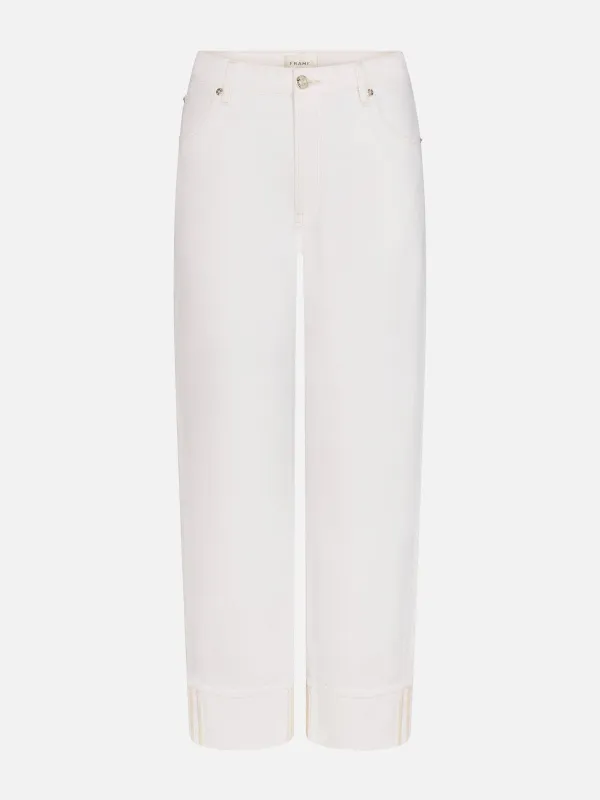 Sotheby's Cuffed Essential -- Au Natural Clean made by Frame Denim