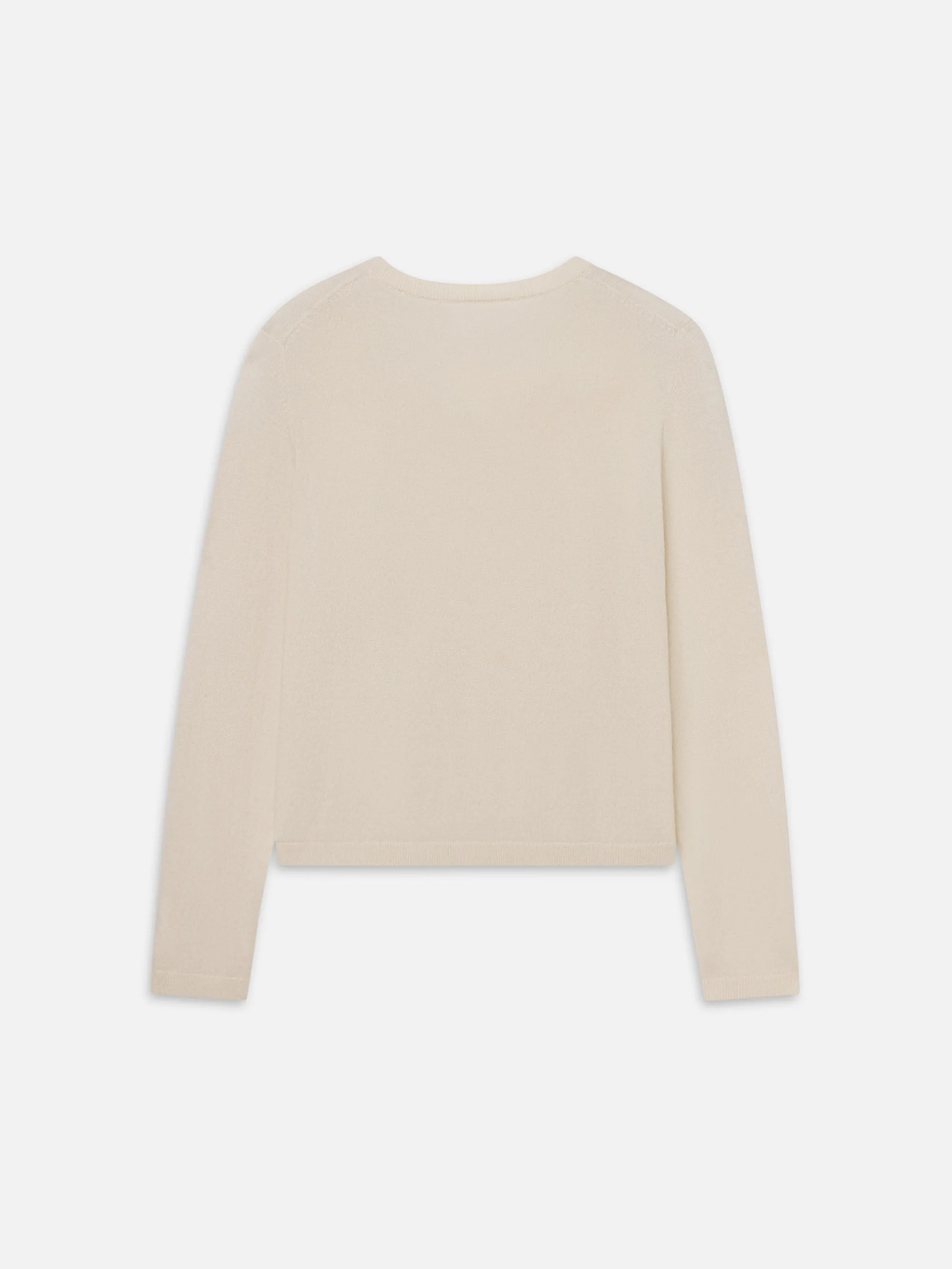 The Everyday Cashmere V Neck -- Cream sold by Frame Denim product image thumbnail 2