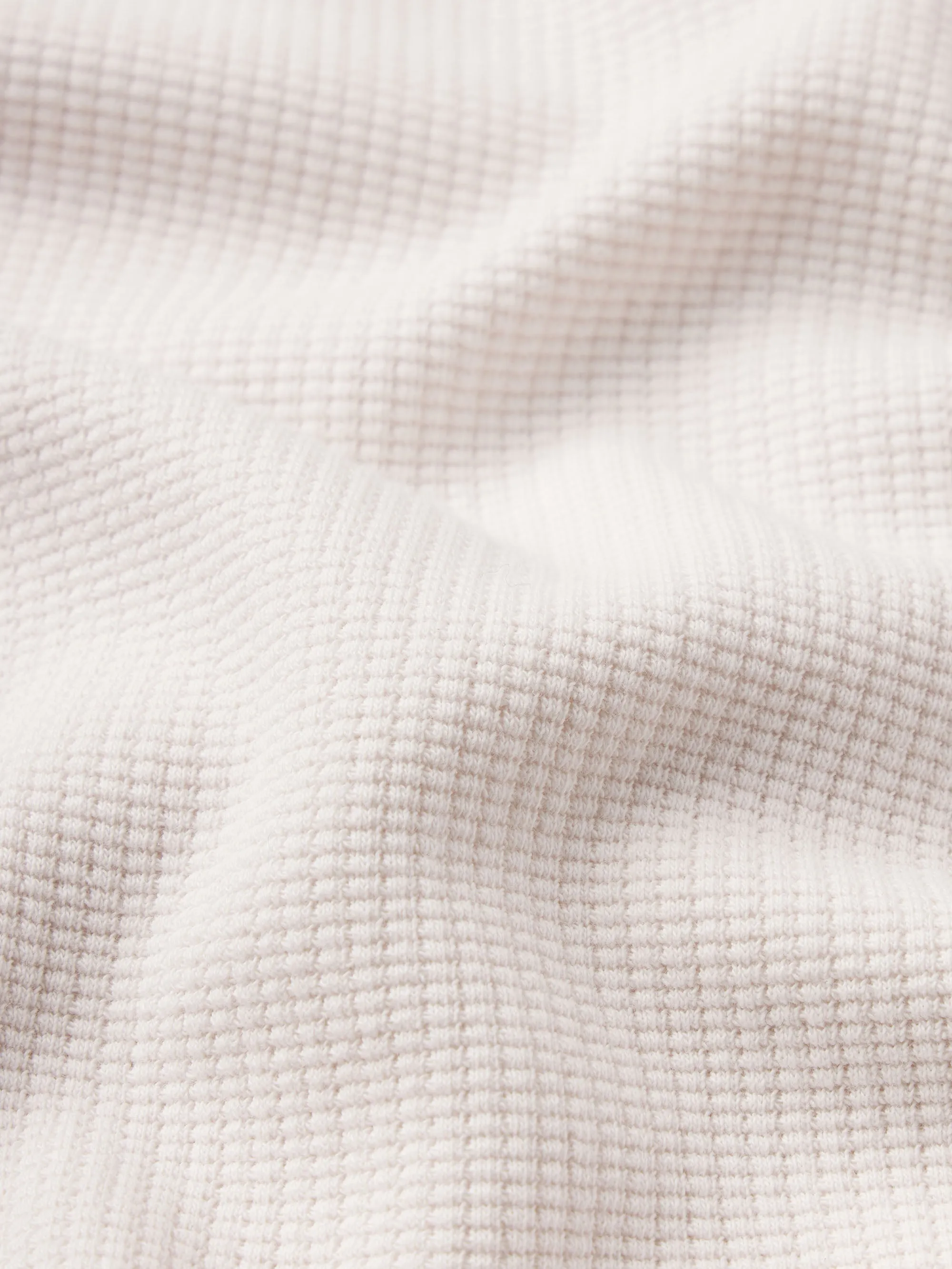 Long Sleeve Waffle Tee -- Warm Cream sold by Frame Denim product image thumbnail 4