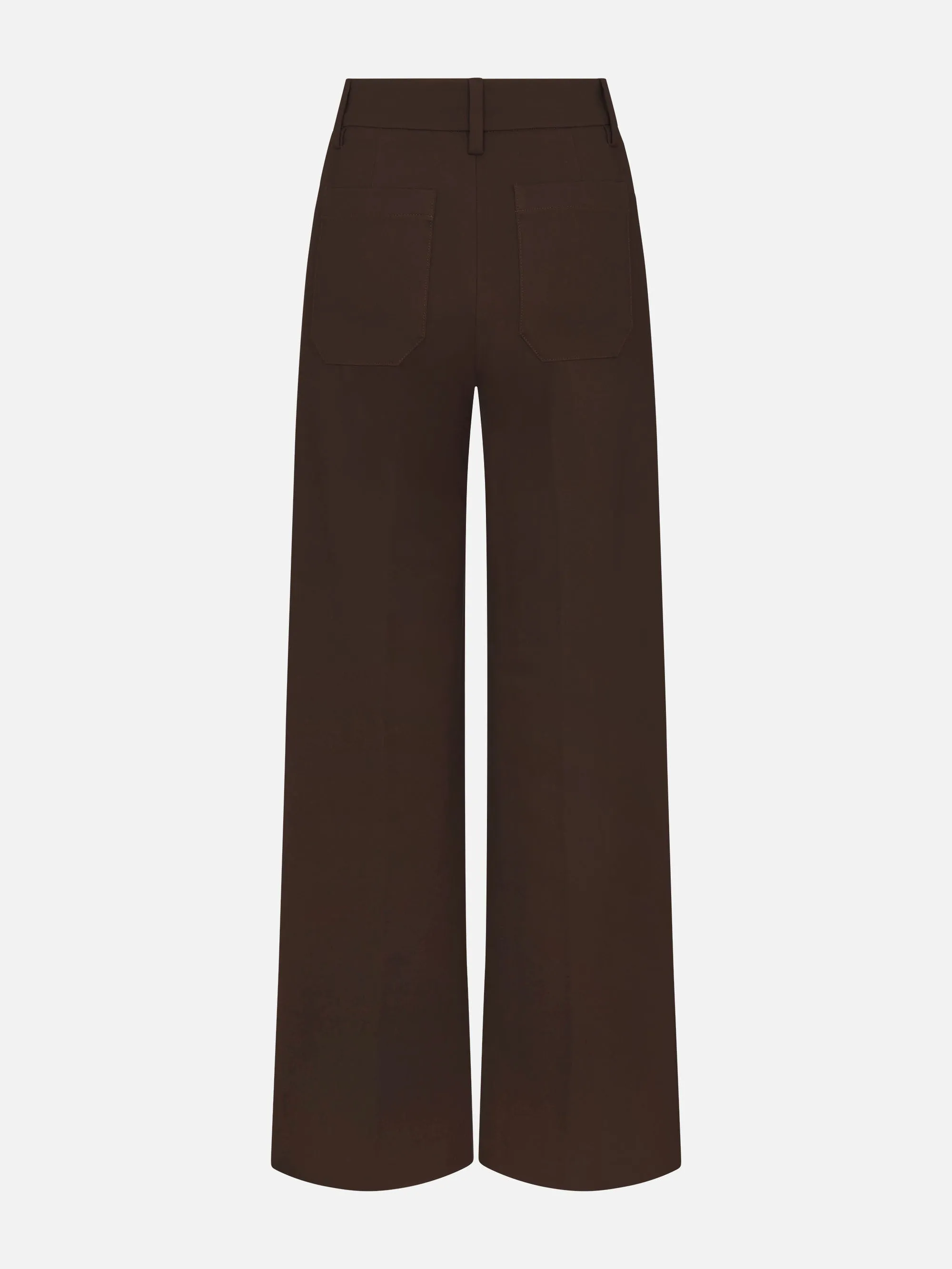 The Pixie Slim Palazzo Trouser -- Americano sold by Frame Denim product image thumbnail 2
