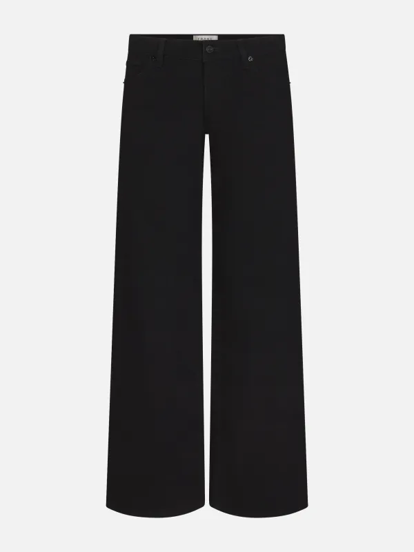 Low Rise Le Slim Palazzo -- Black made by Frame Denim