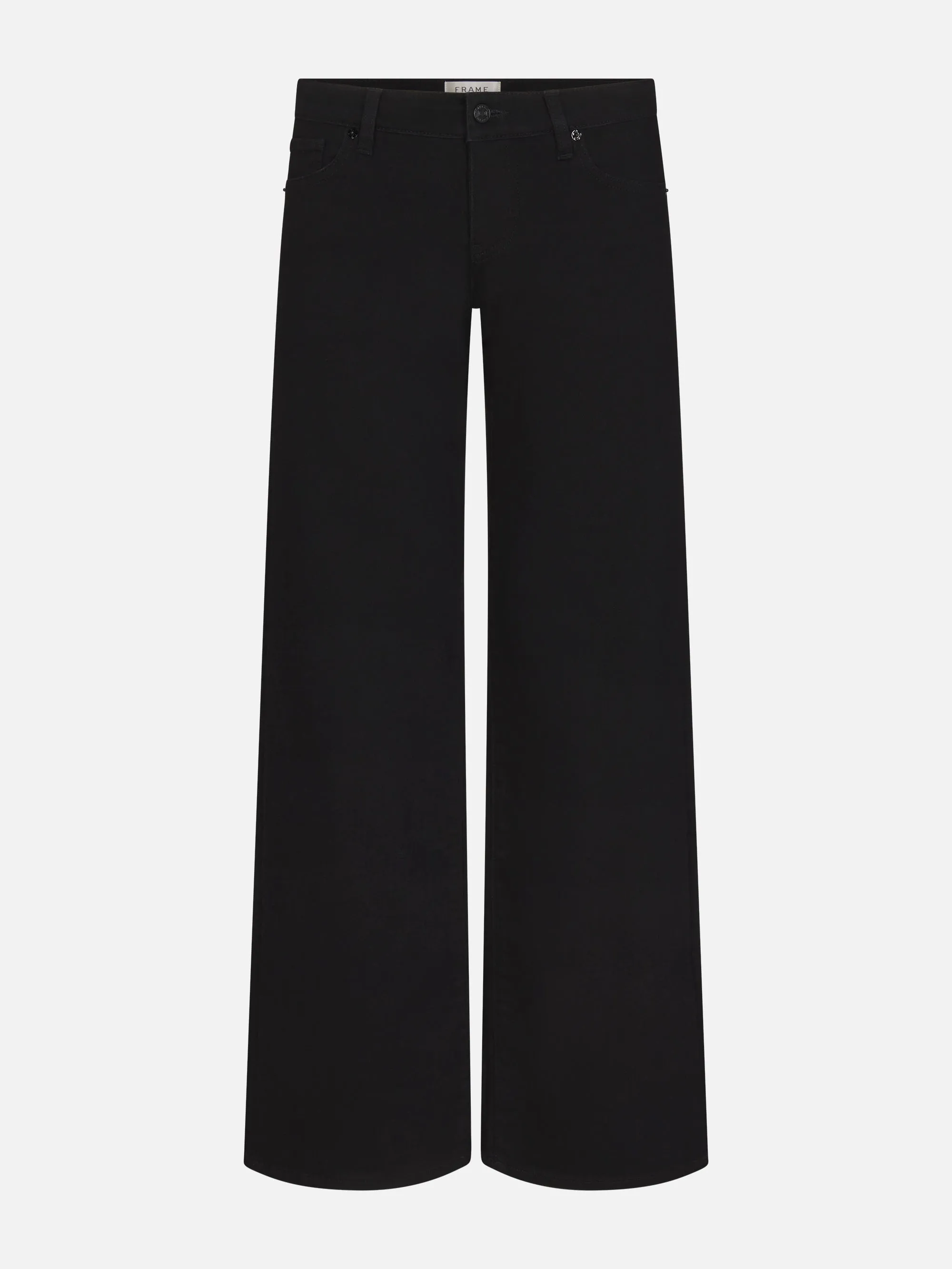 Low Rise Le Slim Palazzo -- Black sold by Frame Denim
