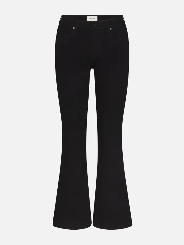 The Pixie Flare -- Black made by Frame Denim