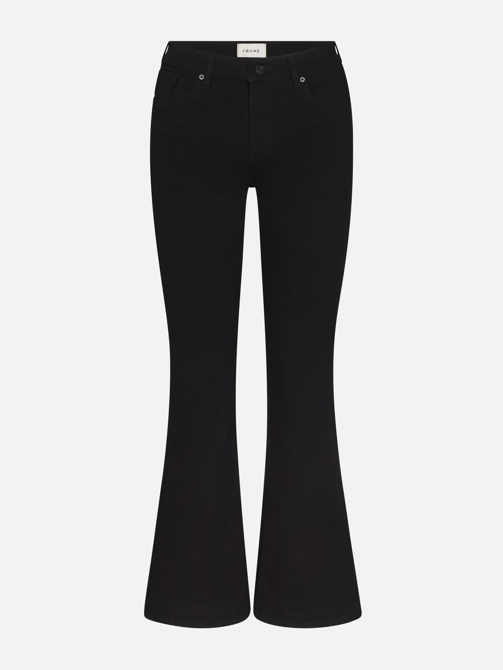 The Pixie Flare -- Black sold by Frame Denim