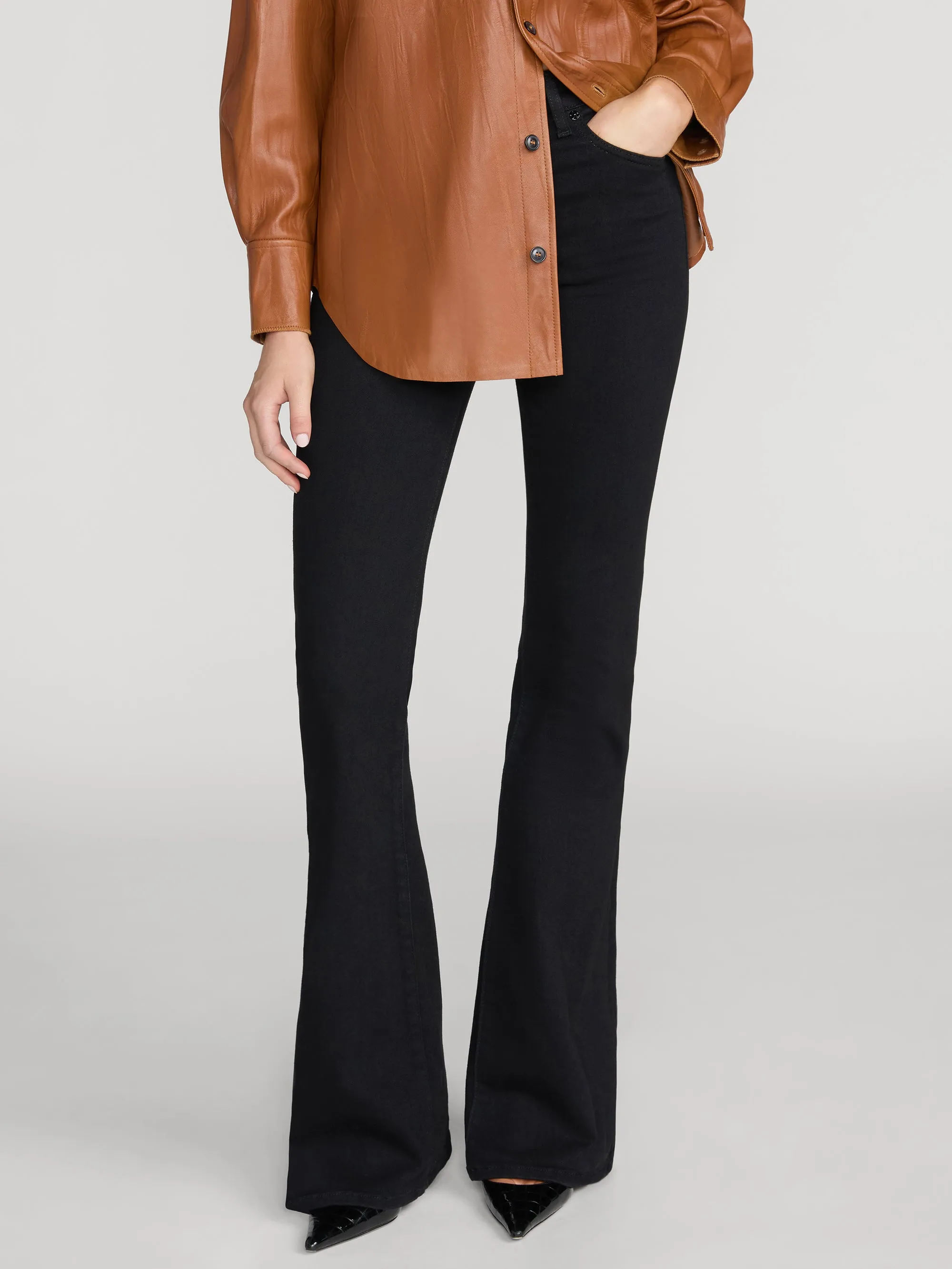 The Flare -- Black sold by Frame Denim product image thumbnail 3