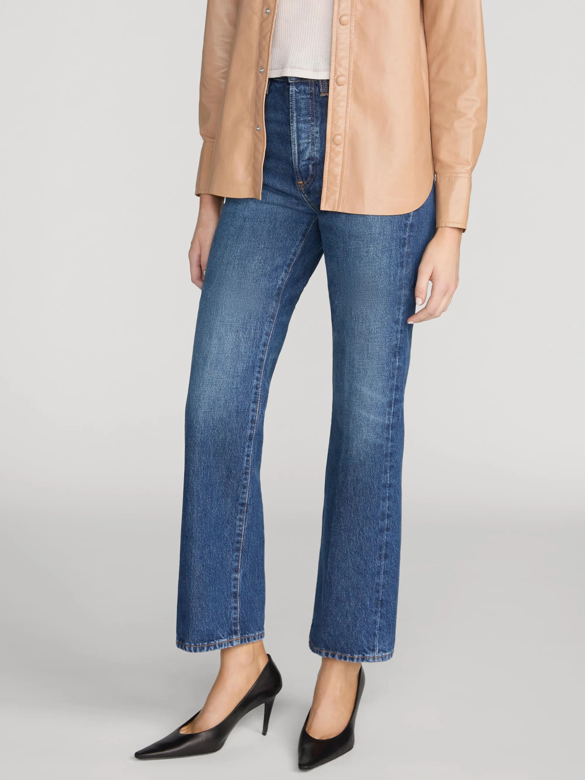 The Vertical Crop -- Logic sold by Frame Denim product image thumbnail 4