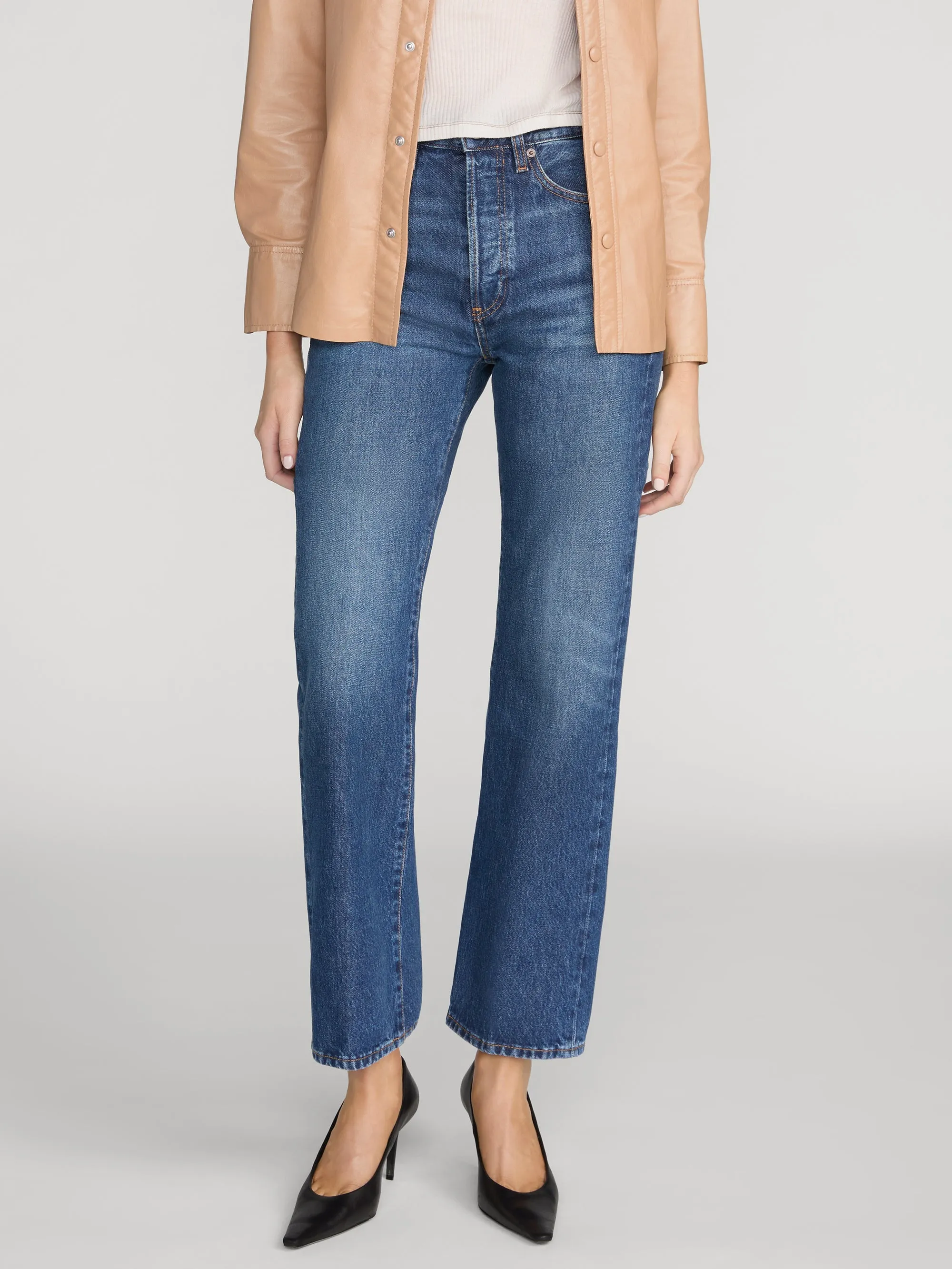 The Vertical Crop -- Logic sold by Frame Denim product image thumbnail 3