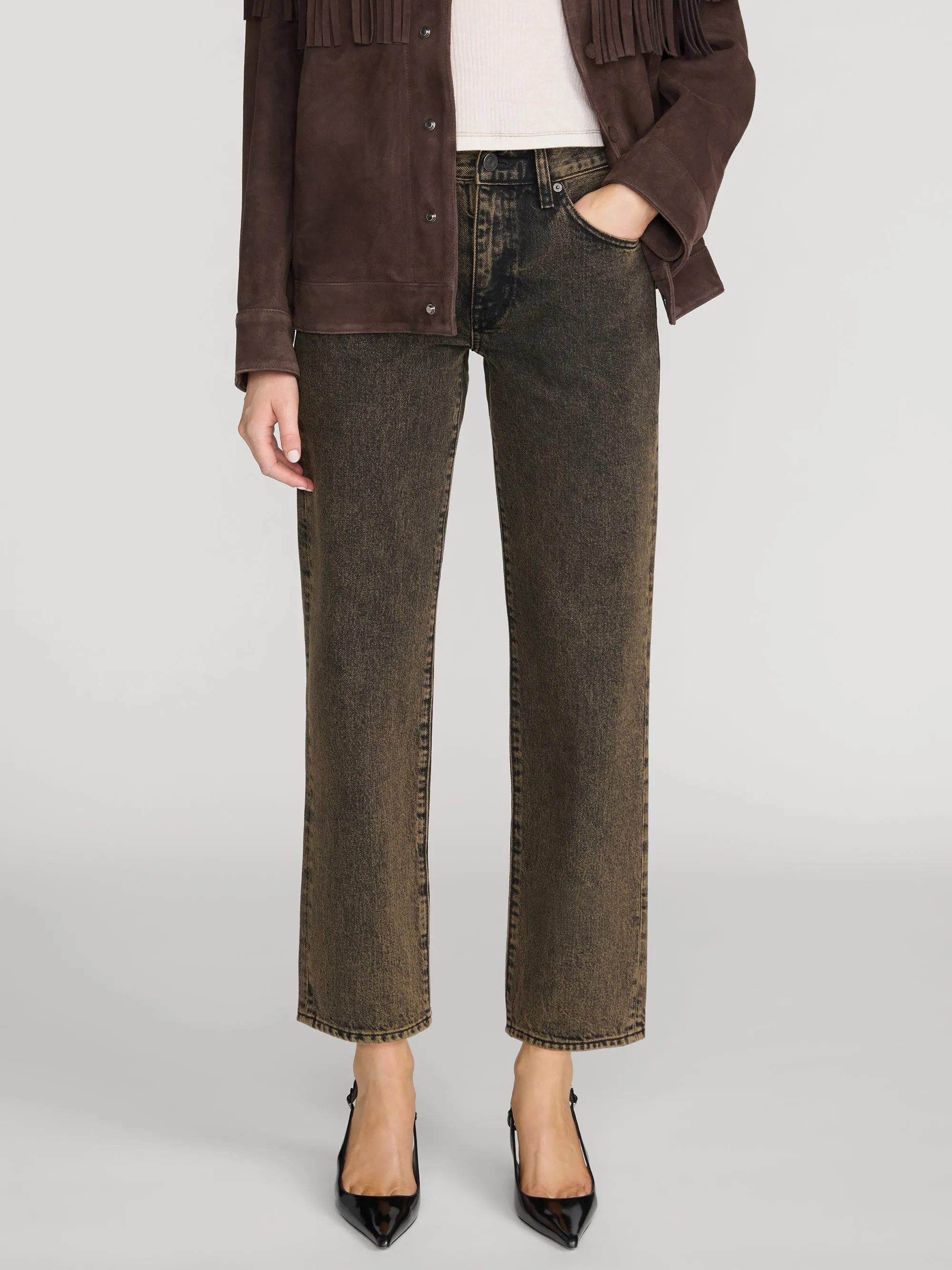 The Hang -- Dune Oxide sold by Frame Denim product image thumbnail 3