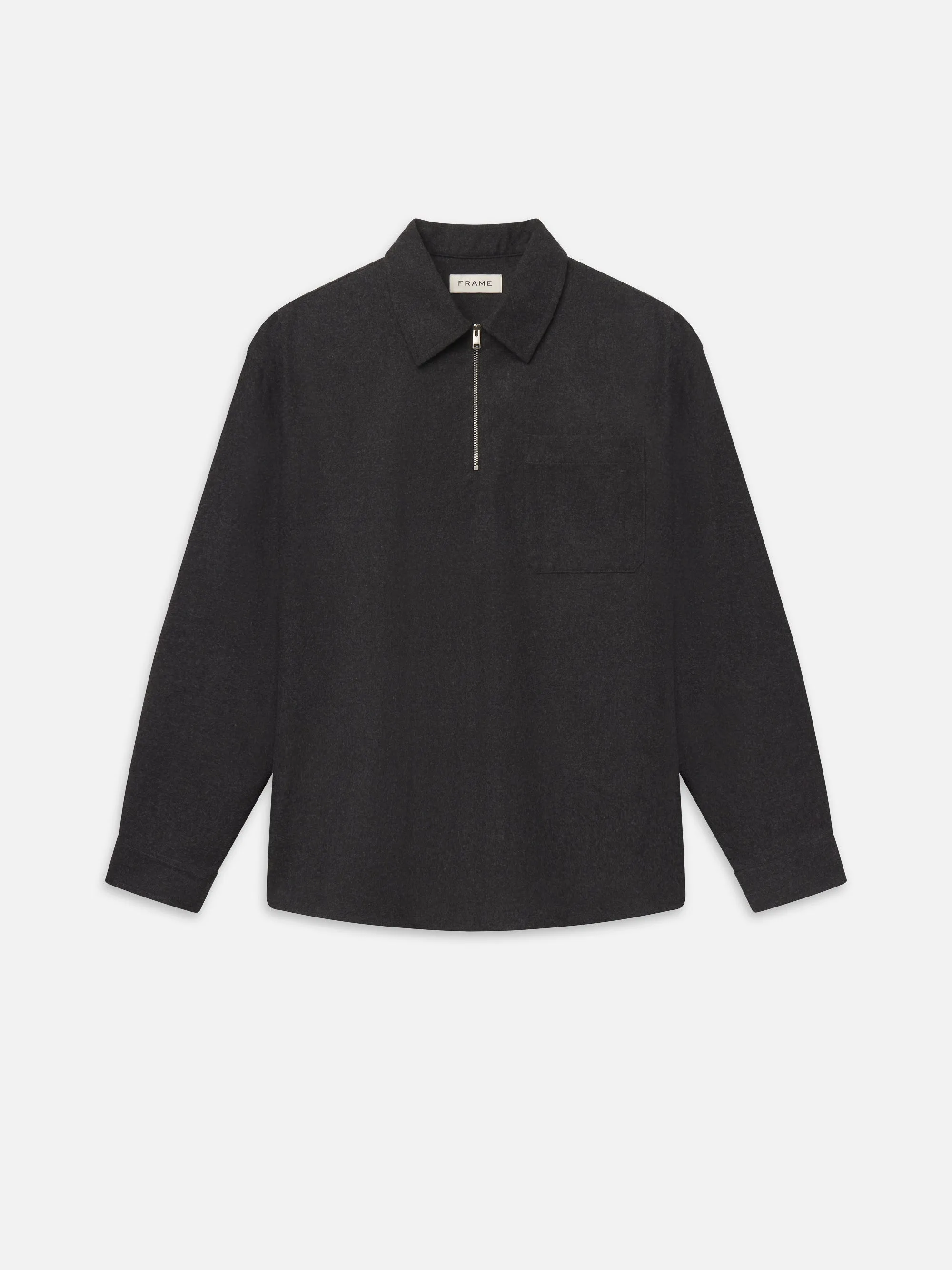 Half Zip Overshirt sold by Frame Denim