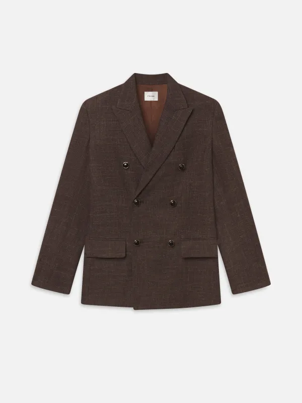 The Boulevard Blazer -- Clove made by Frame Denim