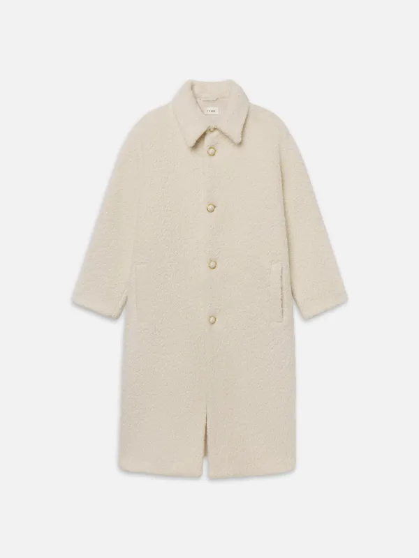 The Cloud Coat -- Cream made by Frame Denim