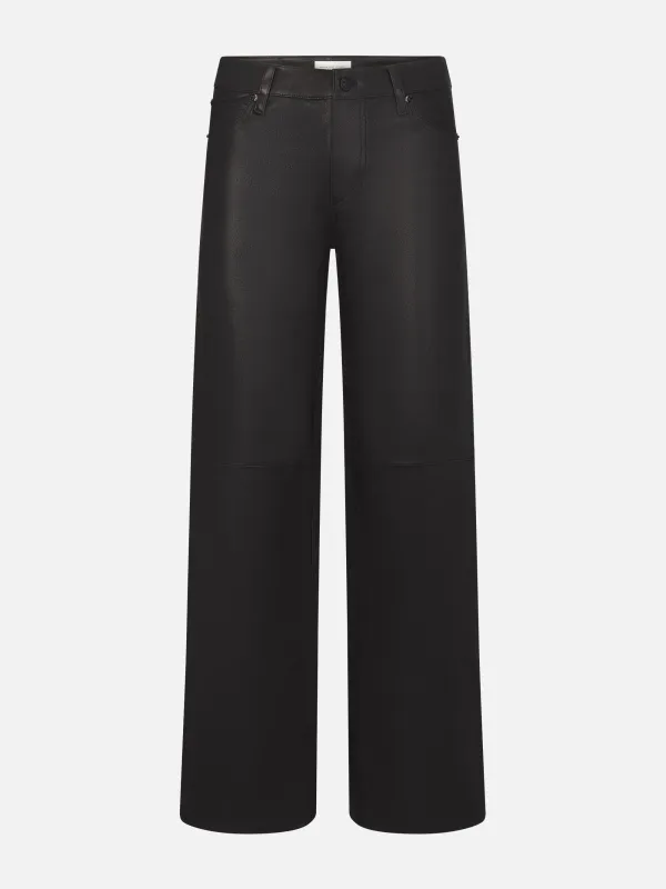 The Leather Gray -- Black made by Frame Denim