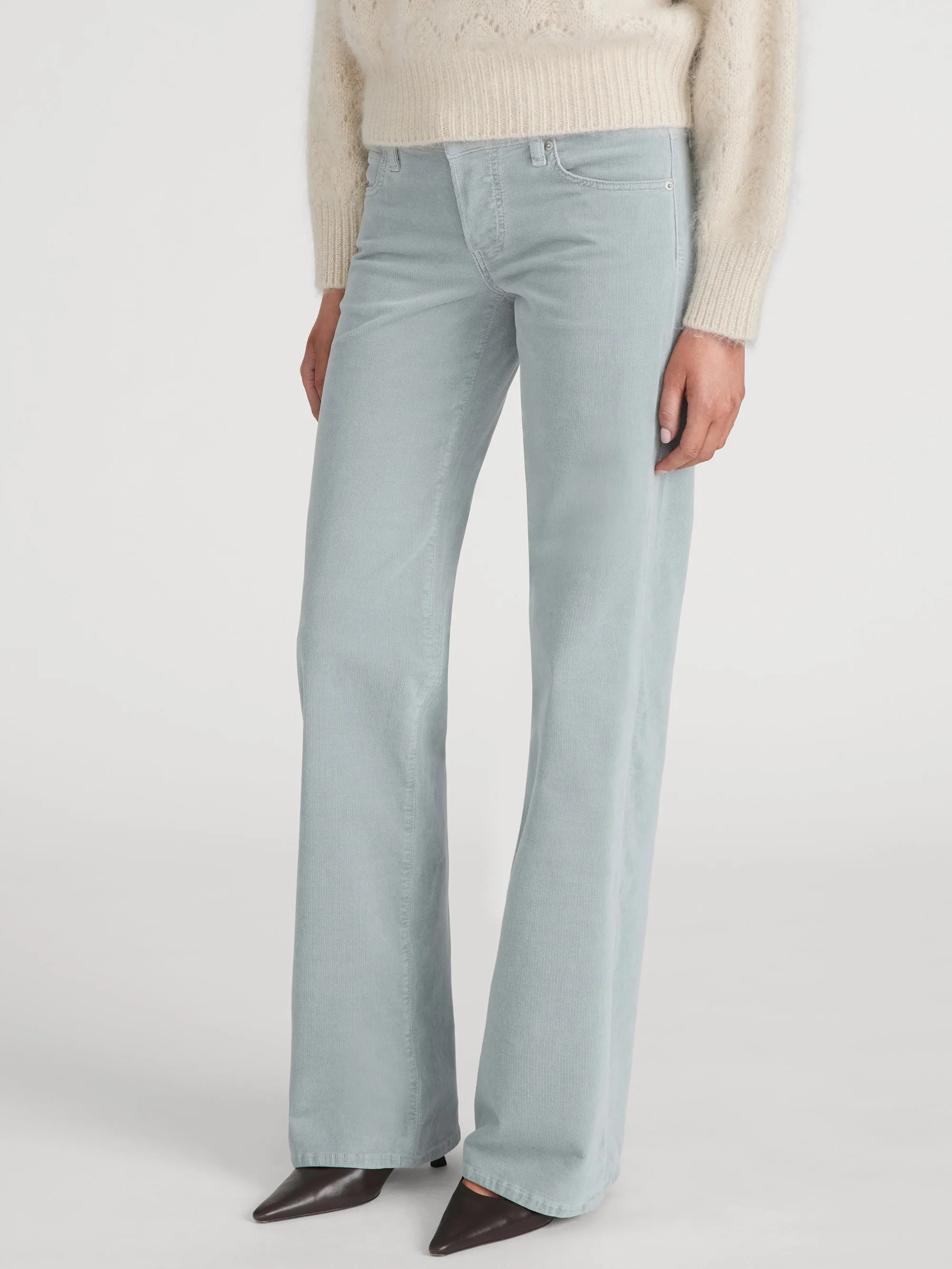 The Corduroy Gray -- Mist sold by Frame Denim product image thumbnail 5