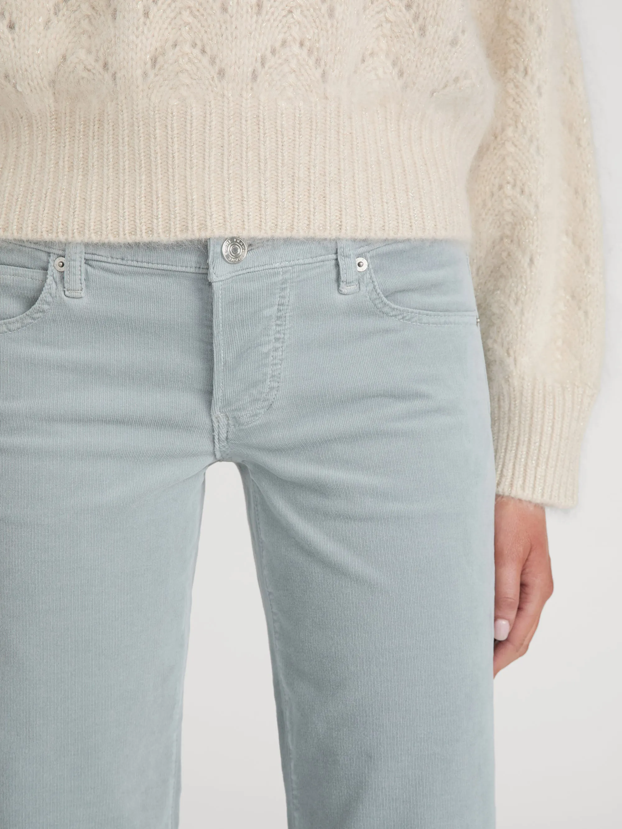 The Corduroy Gray -- Mist sold by Frame Denim product image thumbnail 4