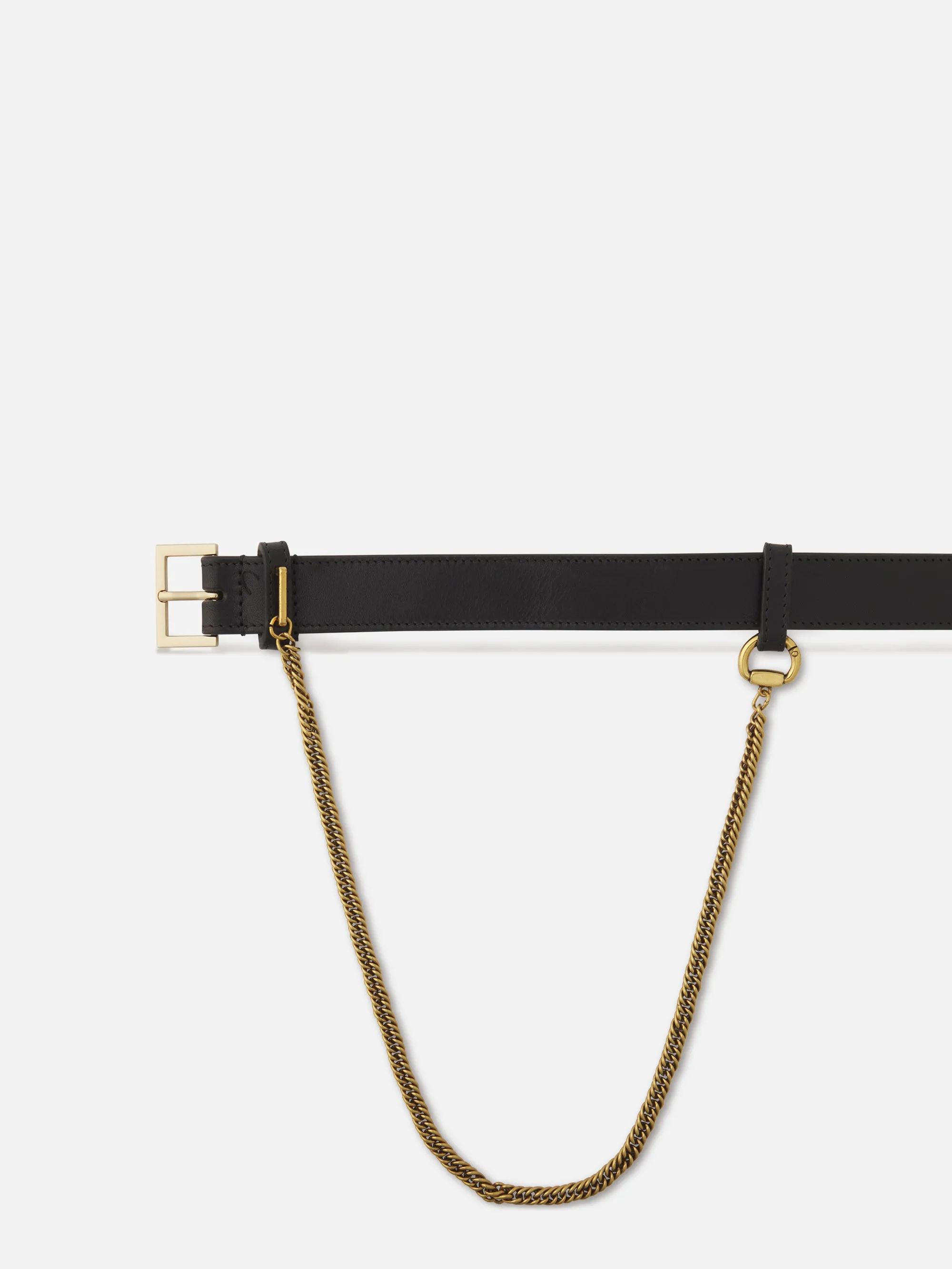 The Gilded Strand Belt -- Black sold by Frame Denim product image thumbnail 2