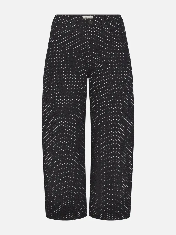 The Bow -- Black Polka Dot made by Frame Denim