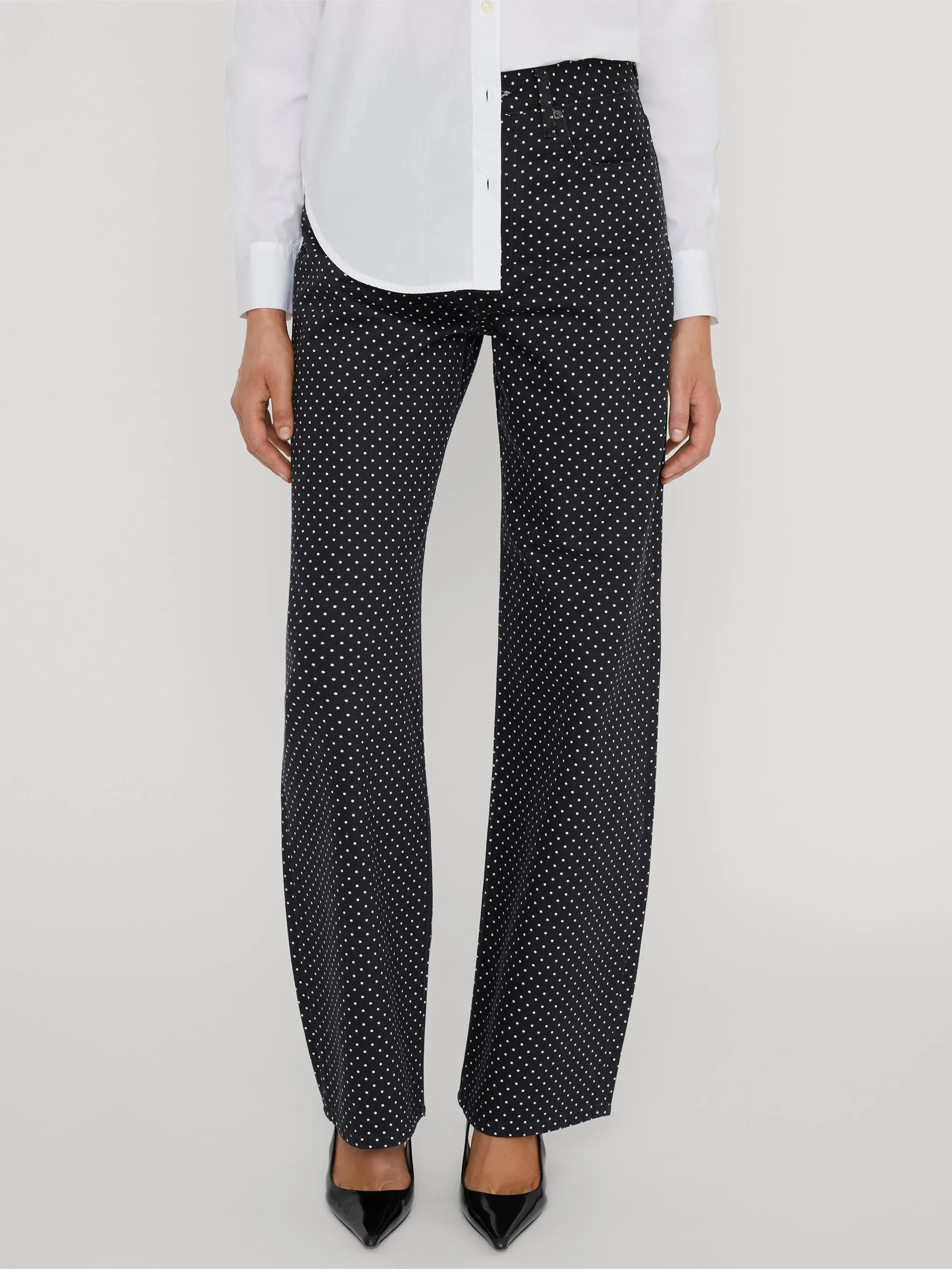 The Bow -- Black Polka Dot sold by Frame Denim product image thumbnail 3